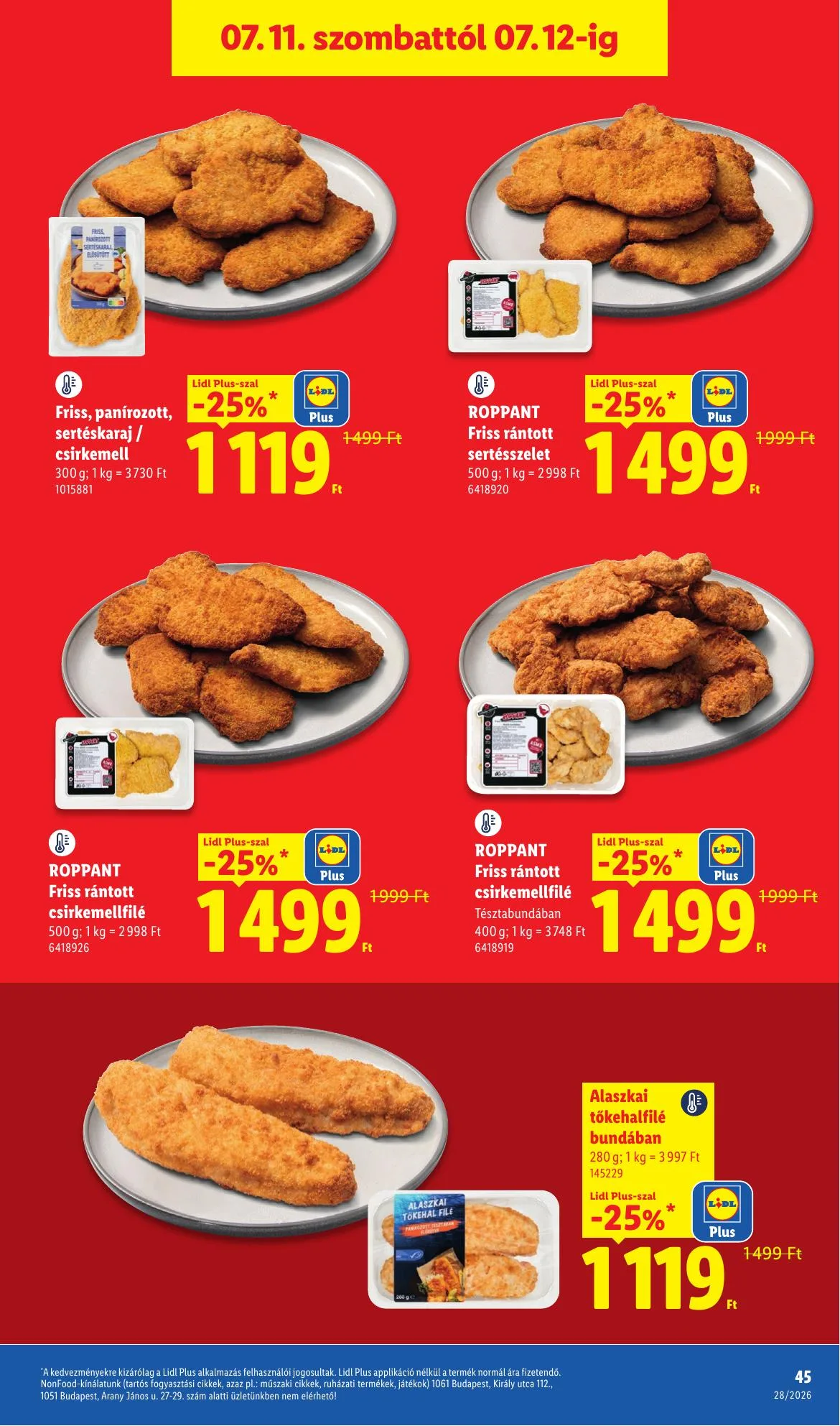 Lidl akciós újság 07.09–07.15 – 45. oldal