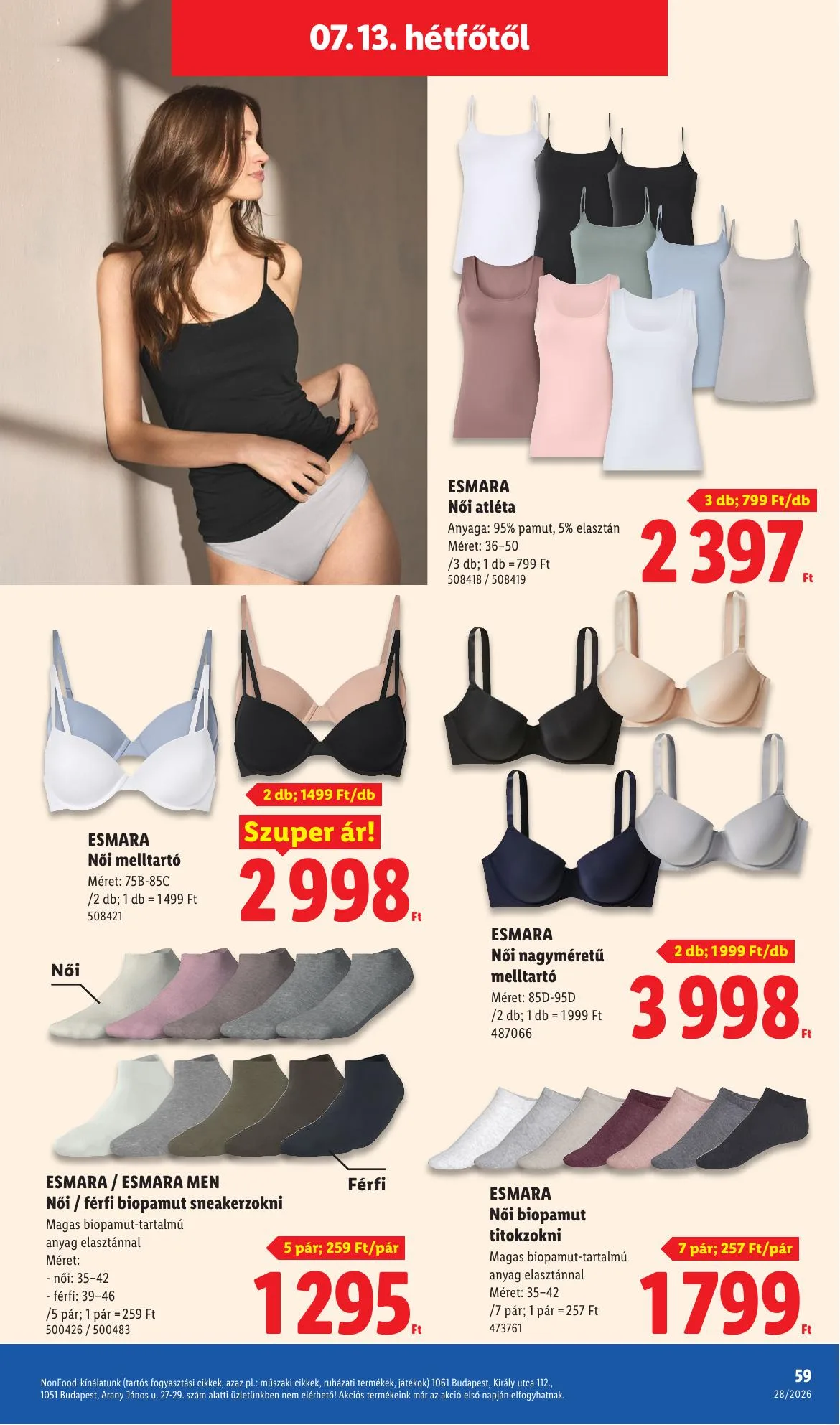 Lidl akciós újság 07.09–07.15 – 59. oldal