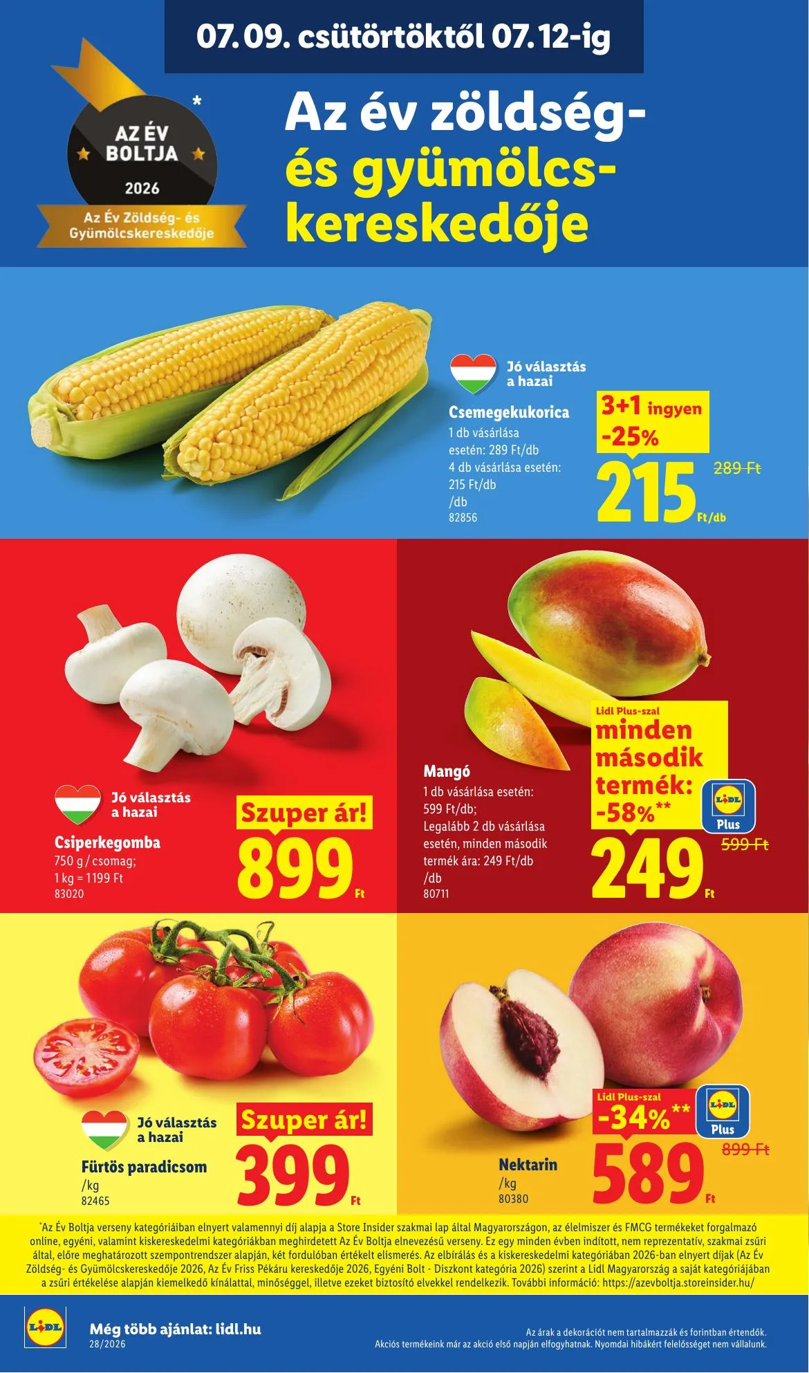 Lidl akciós újság 07.09–07.15 – 6. oldal