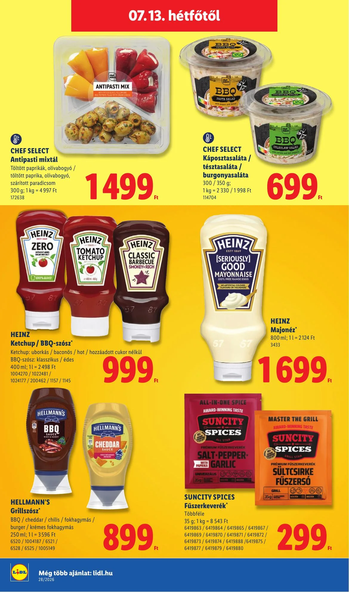 Lidl akciós újság 07.09–07.15 – 72. oldal