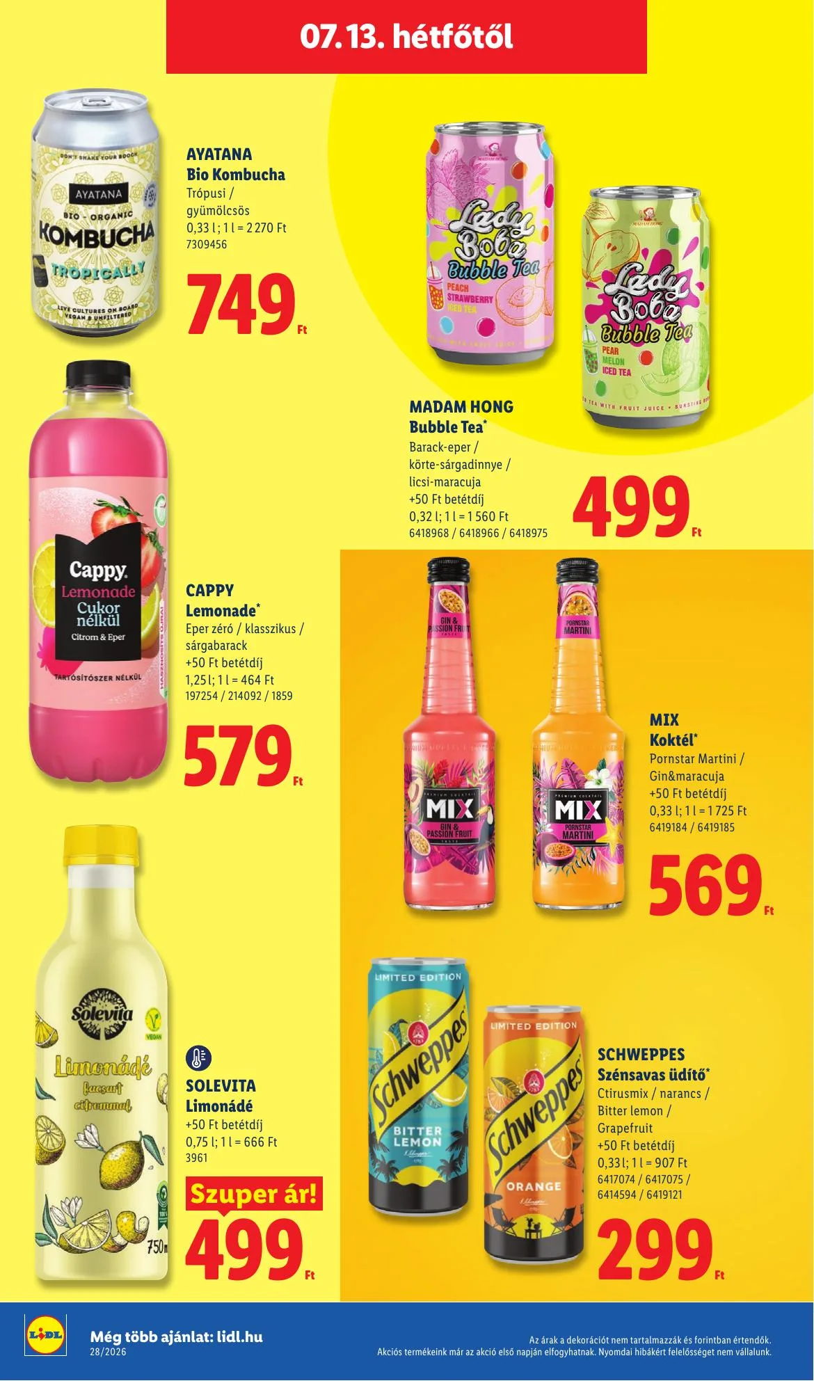 Lidl akciós újság 07.09–07.15 – 74. oldal