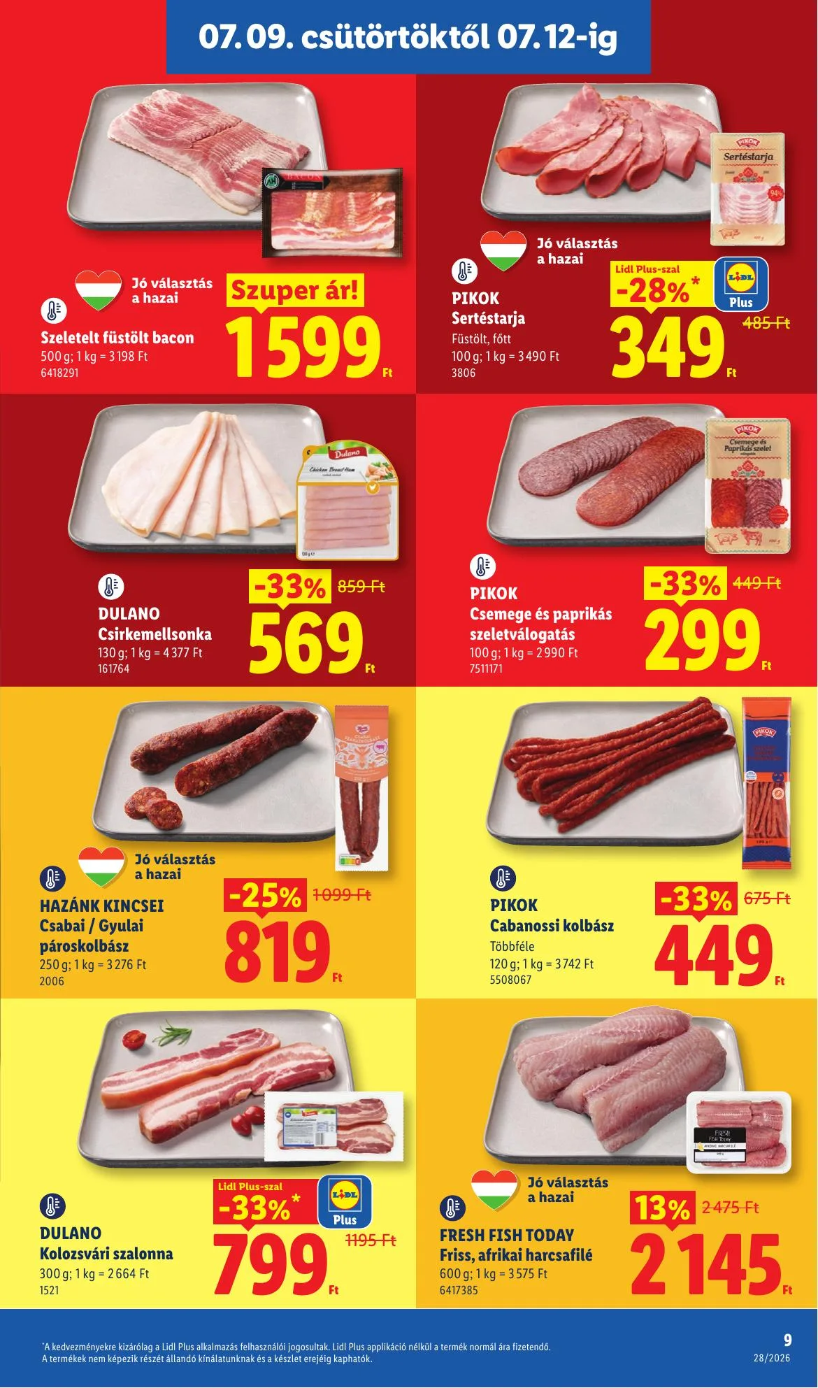 Lidl akciós újság 07.09–07.15 – 9. oldal