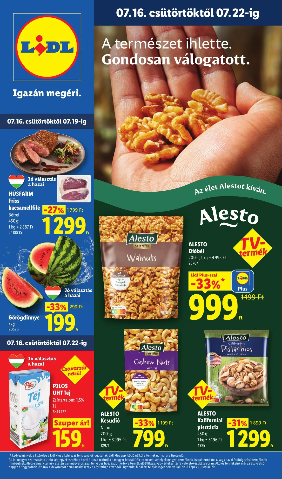 Lidl akciós újság 07.16–07.22