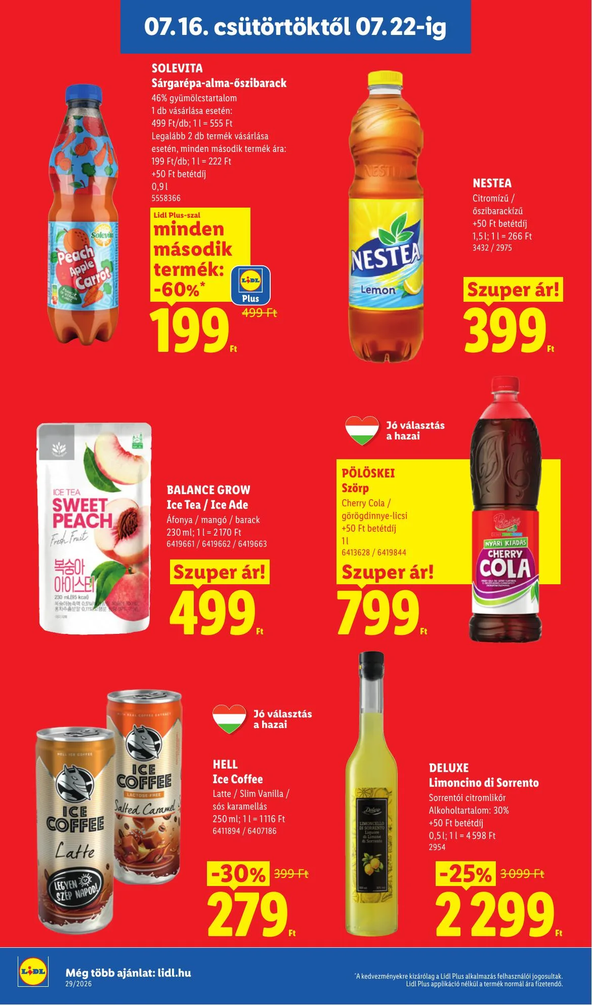 Lidl akciós újság 07.16–07.22 – 20. oldal