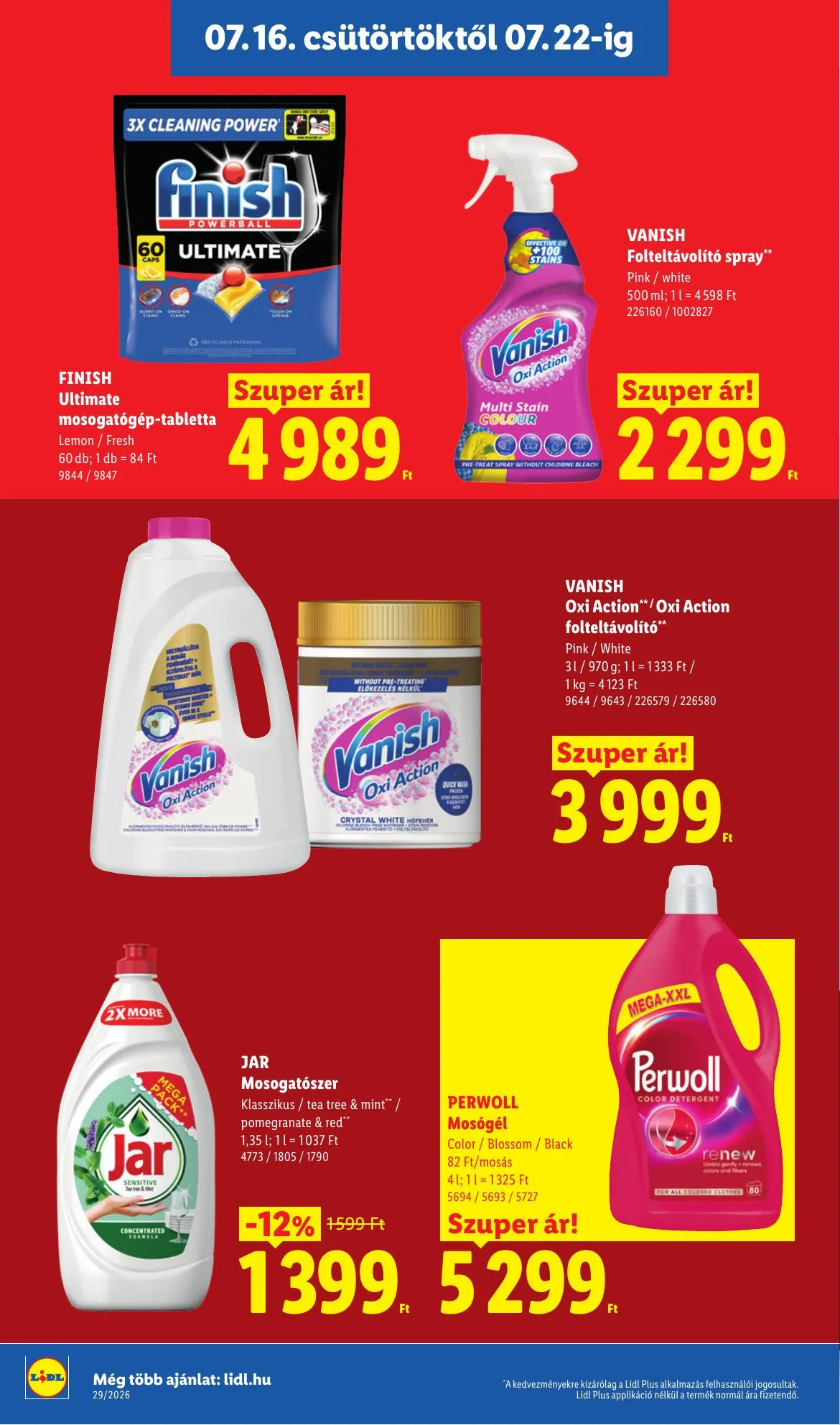 Lidl akciós újság 07.16–07.22 – 22. oldal