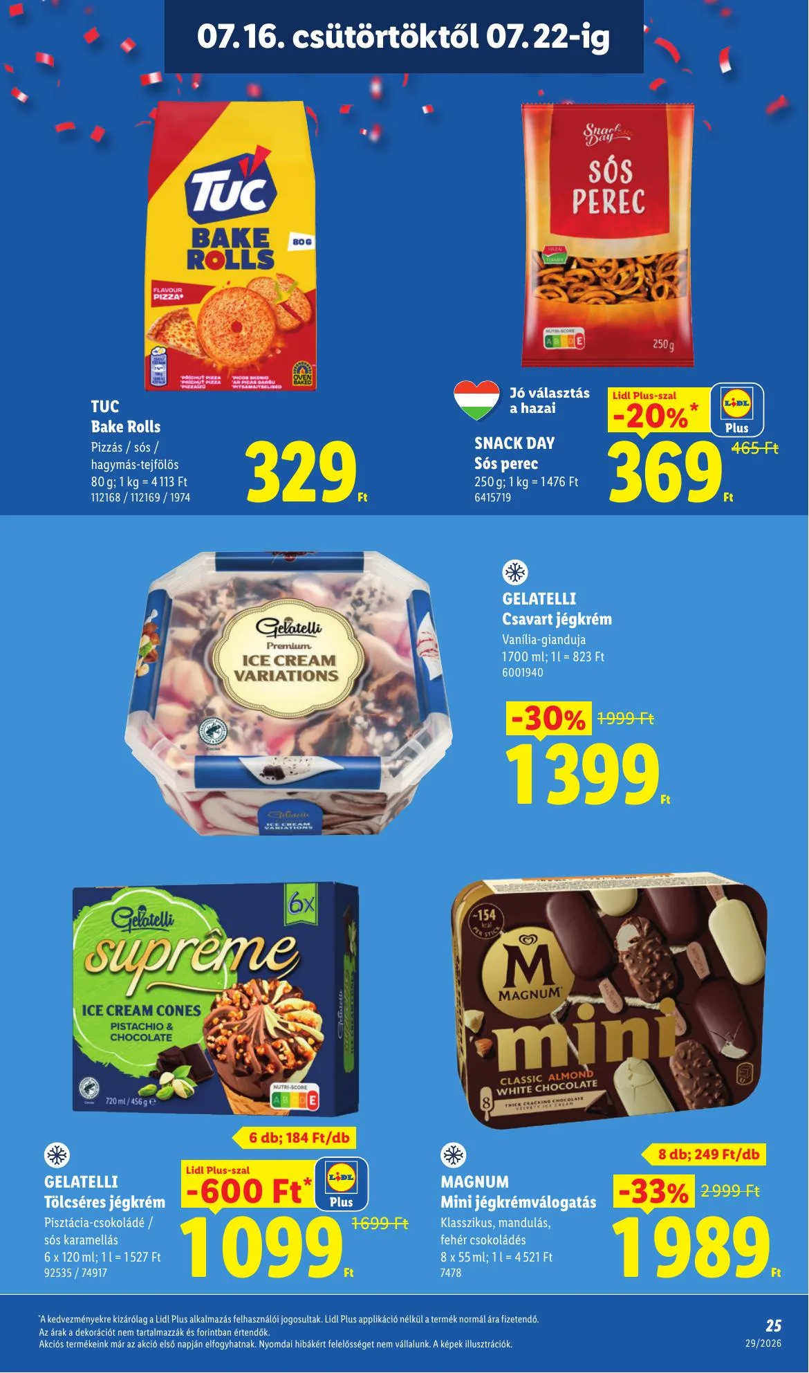Lidl akciós újság 07.16–07.22 – 25. oldal