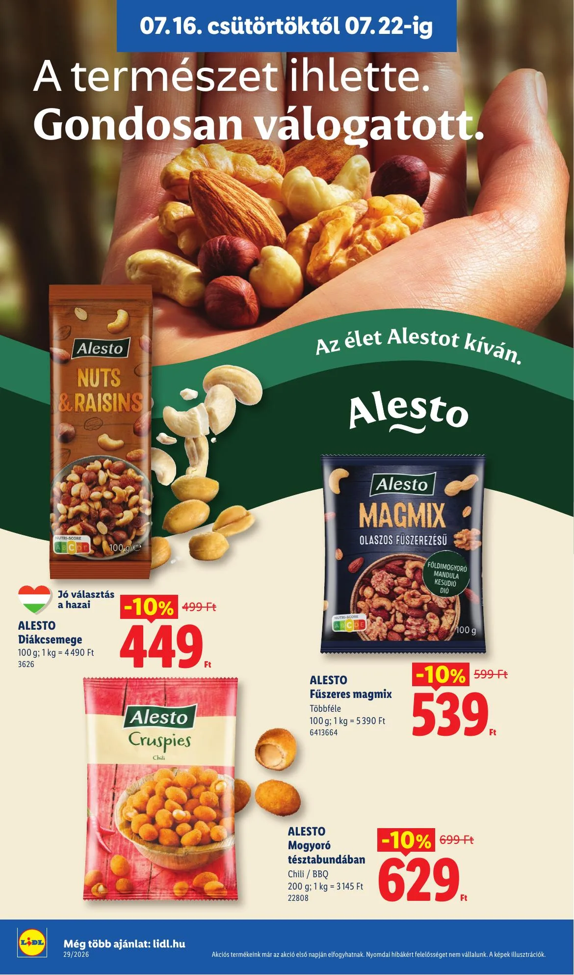 Lidl akciós újság 07.16–07.22 – 26. oldal