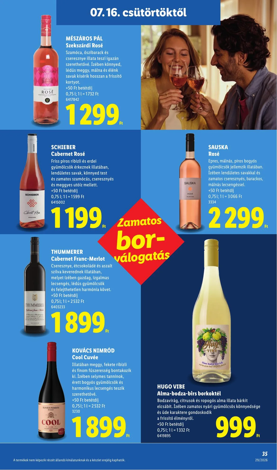 Lidl akciós újság 07.16–07.22 – 35. oldal