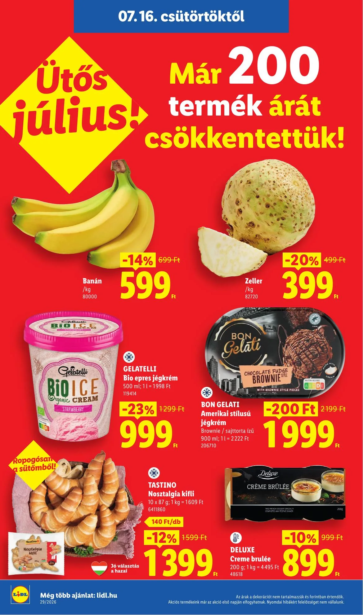 Lidl akciós újság 07.16–07.22 – 4. oldal