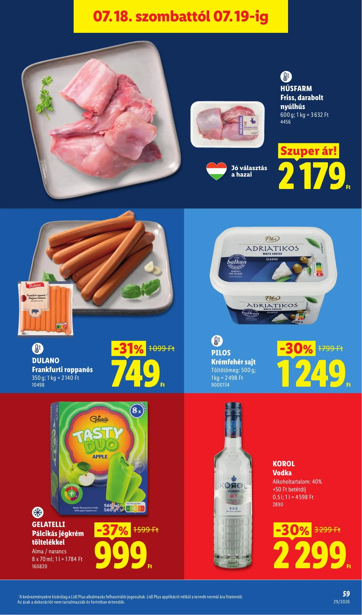 Lidl akciós újság 07.16–07.22 – 59. oldal