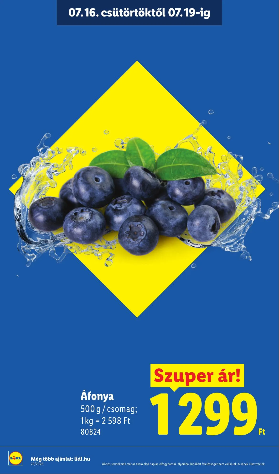 Lidl akciós újság 07.16–07.22 – 6. oldal