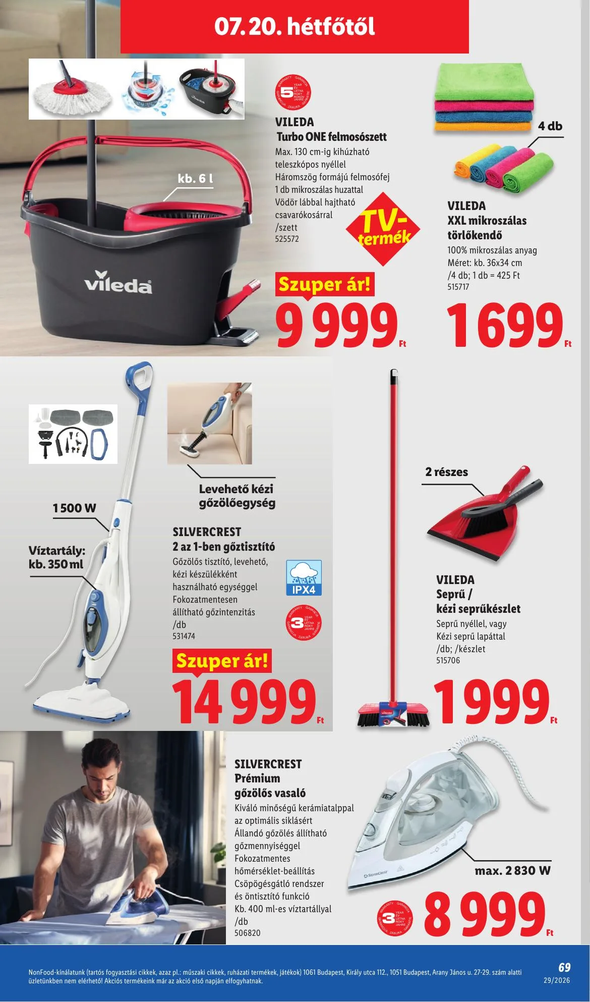 Lidl akciós újság 07.16–07.22 – 69. oldal