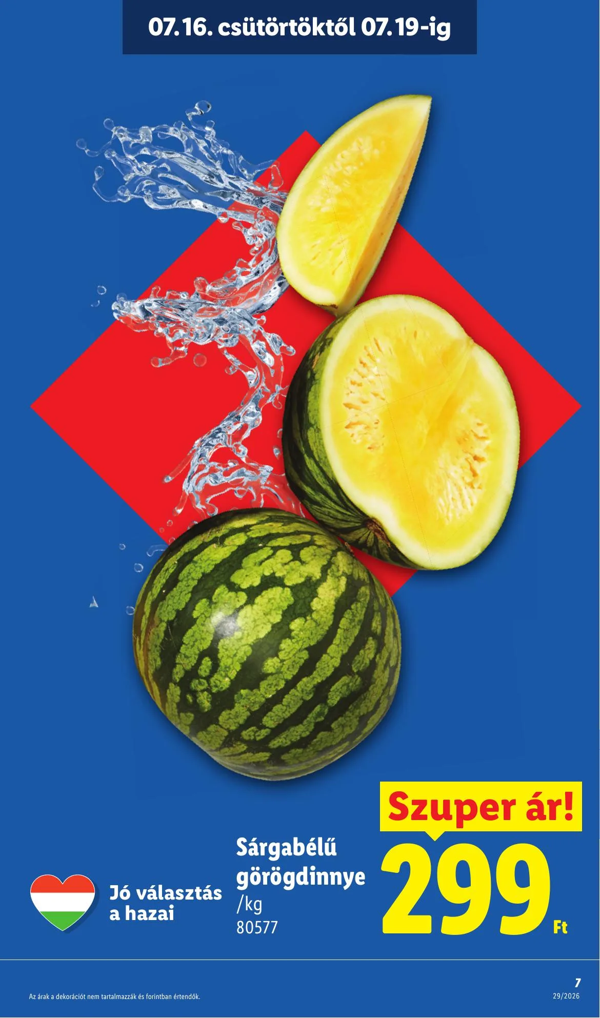 Lidl akciós újság 07.16–07.22 – 7. oldal