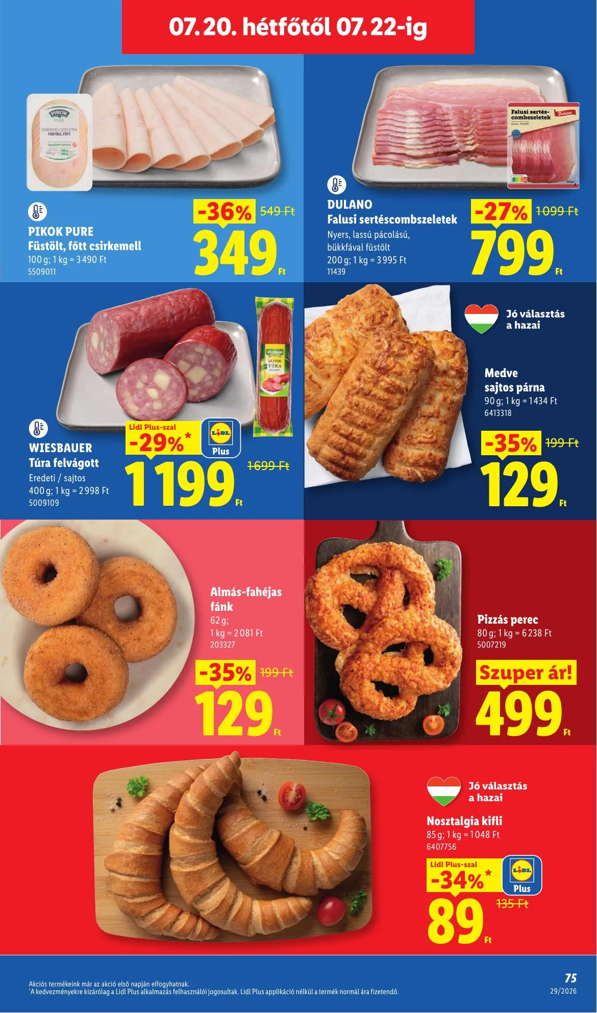 Lidl akciós újság 07.16–07.22 – 75. oldal