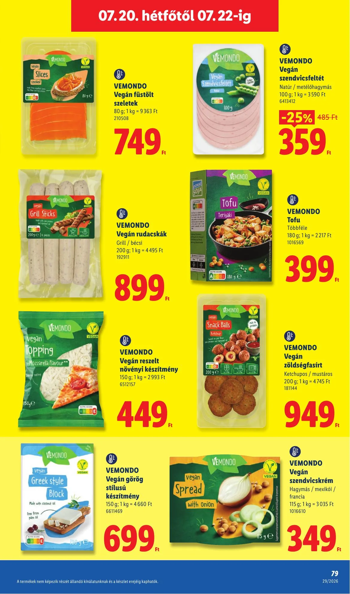 Lidl akciós újság 07.16–07.22 – 79. oldal