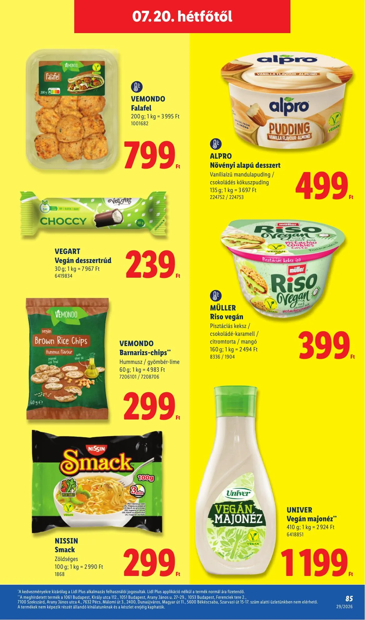 Lidl akciós újság 07.16–07.22 – 85. oldal