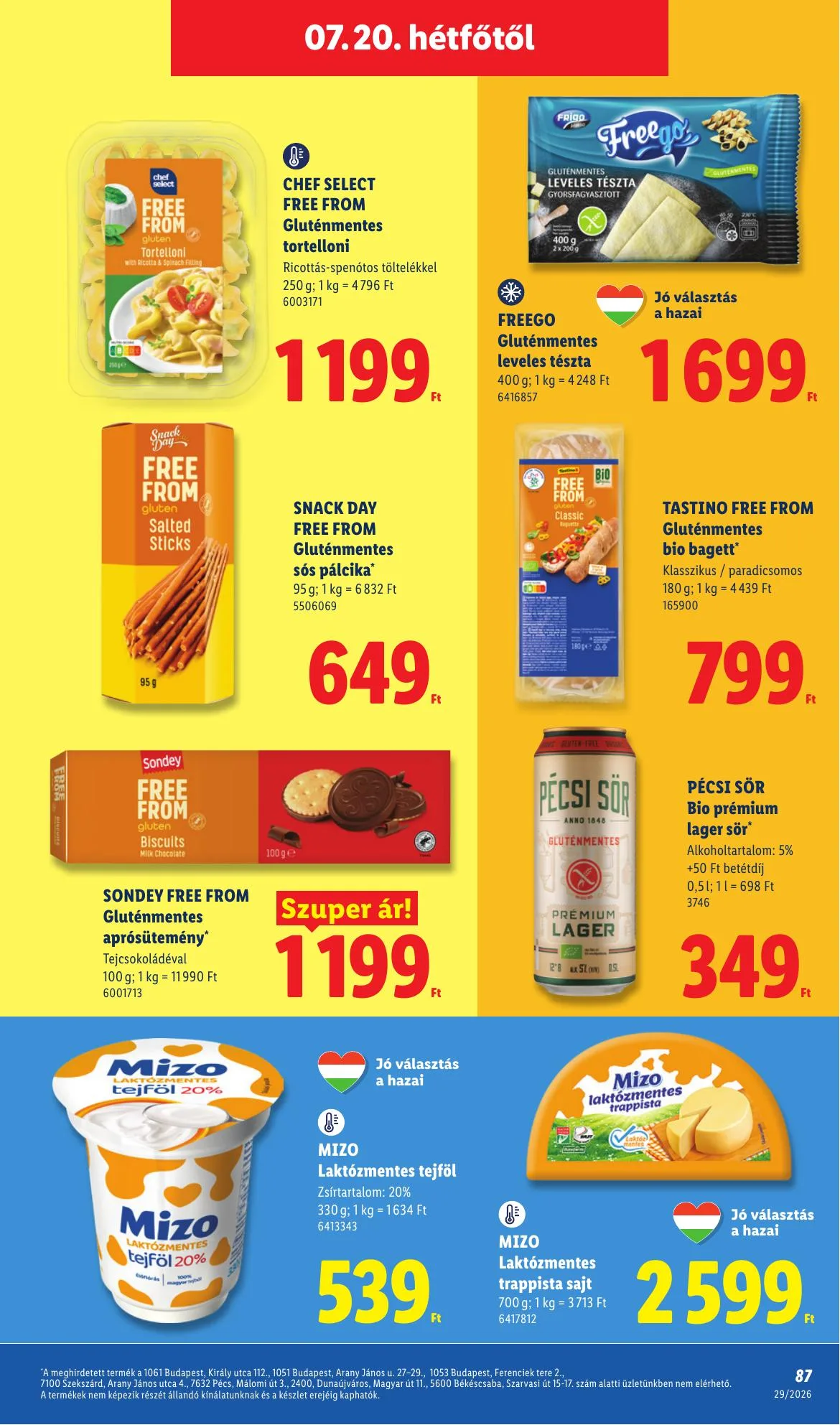 Lidl akciós újság 07.16–07.22 – 87. oldal