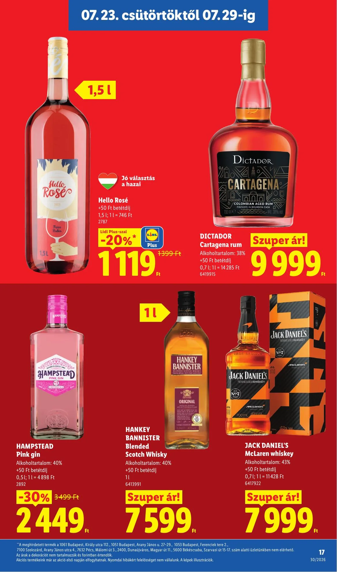 Lidl akciós újság 07.23–07.29 – 17. oldal