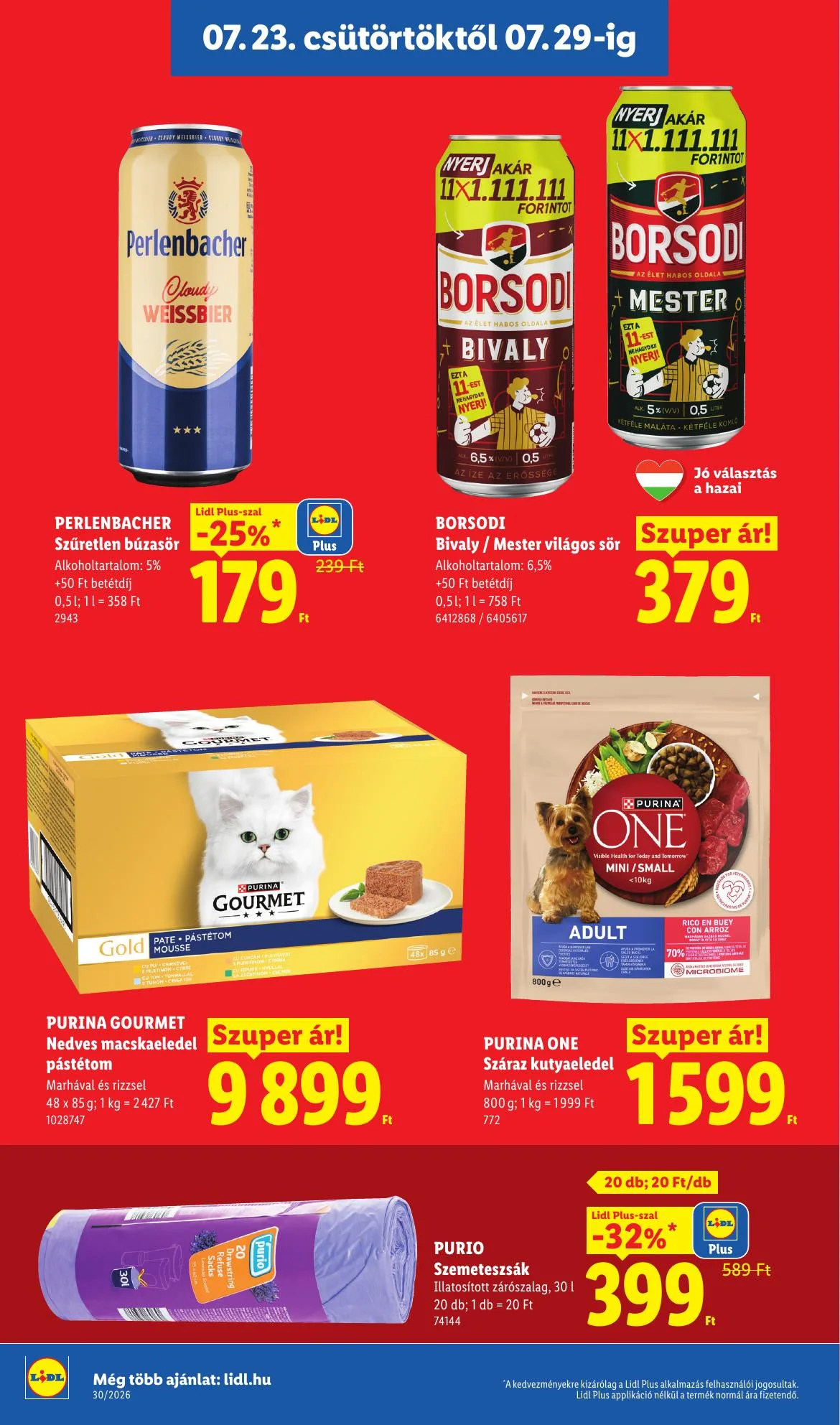 Lidl akciós újság 07.23–07.29 – 18. oldal