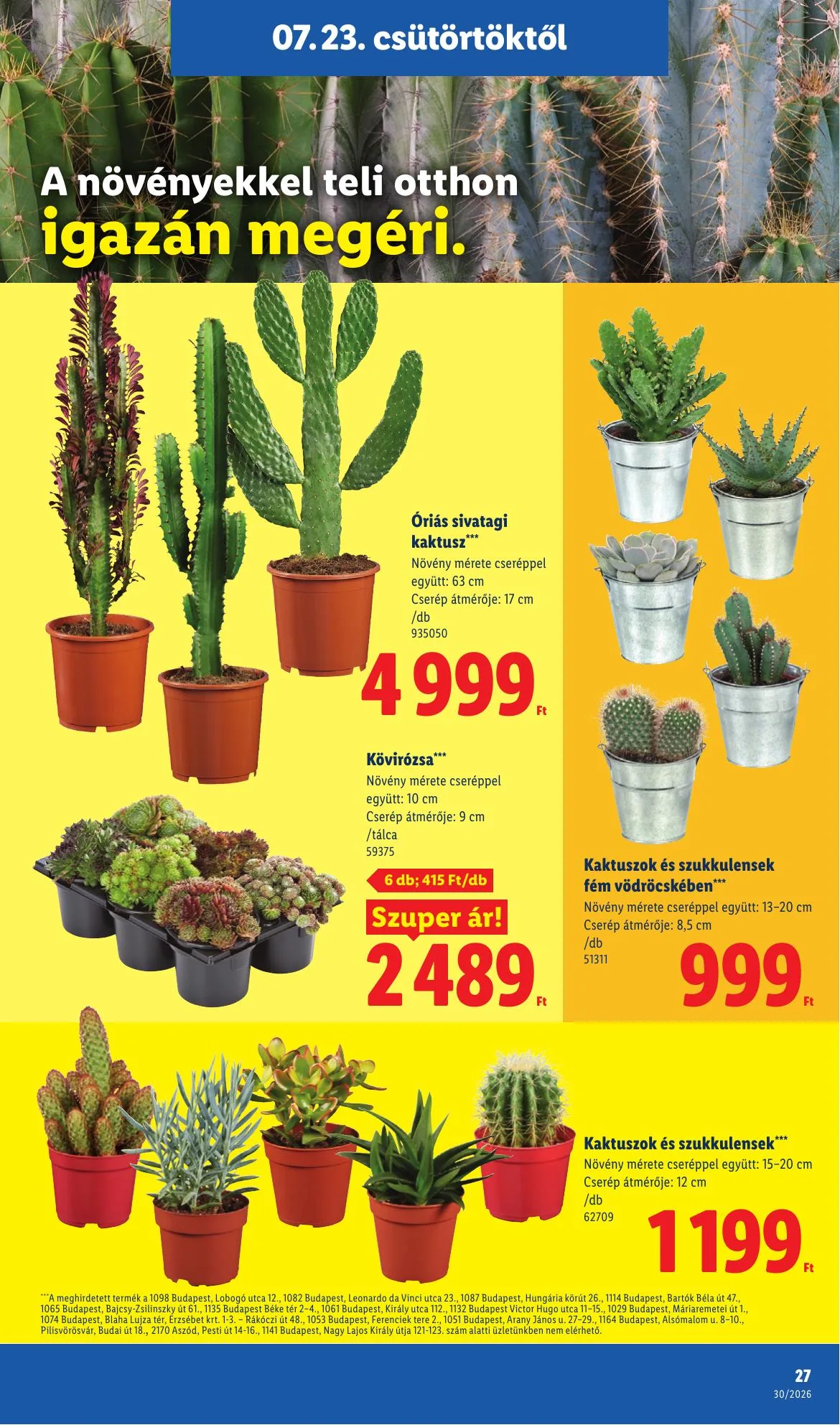 Lidl akciós újság 07.23–07.29 – 27. oldal