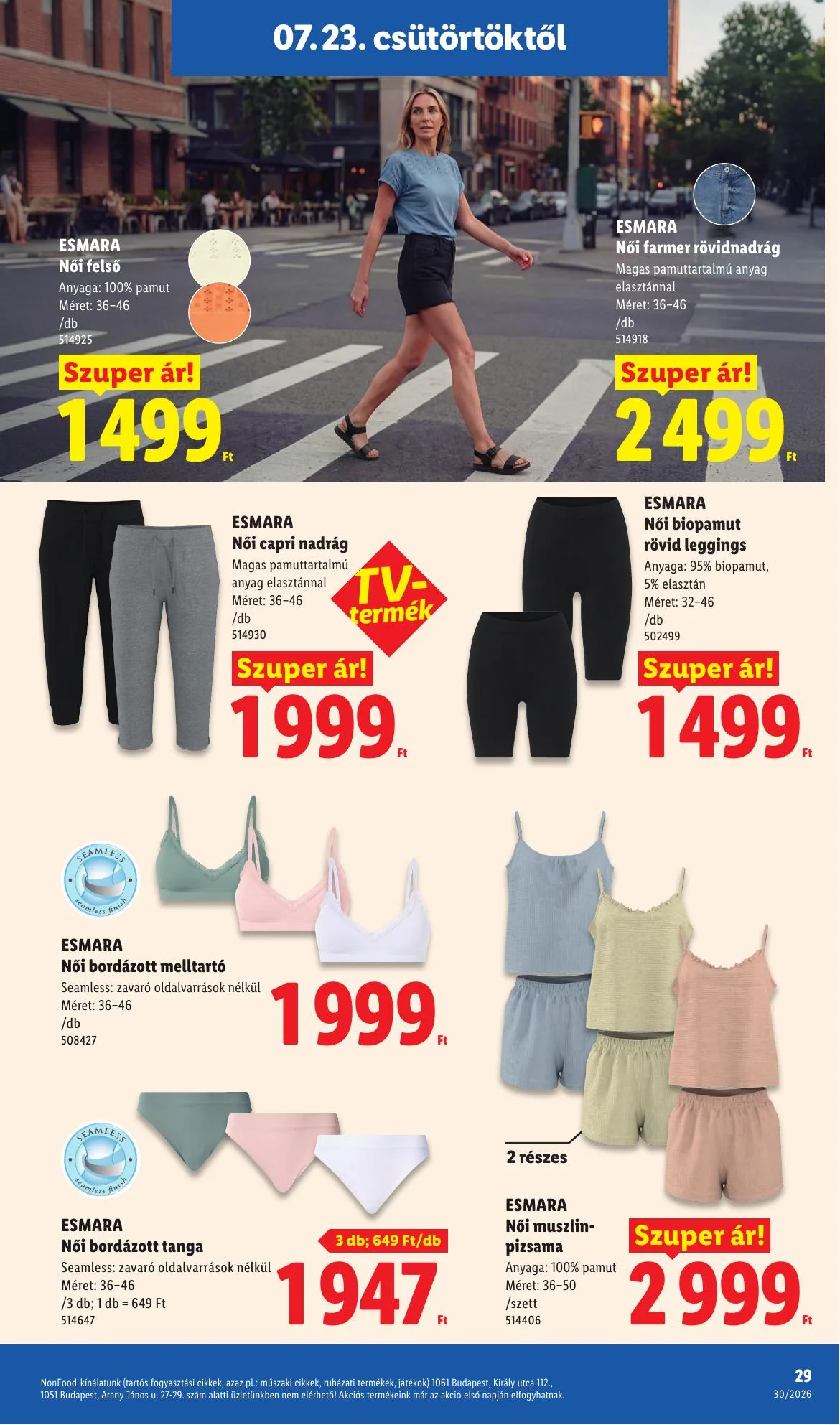 Lidl akciós újság 07.23–07.29 – 29. oldal