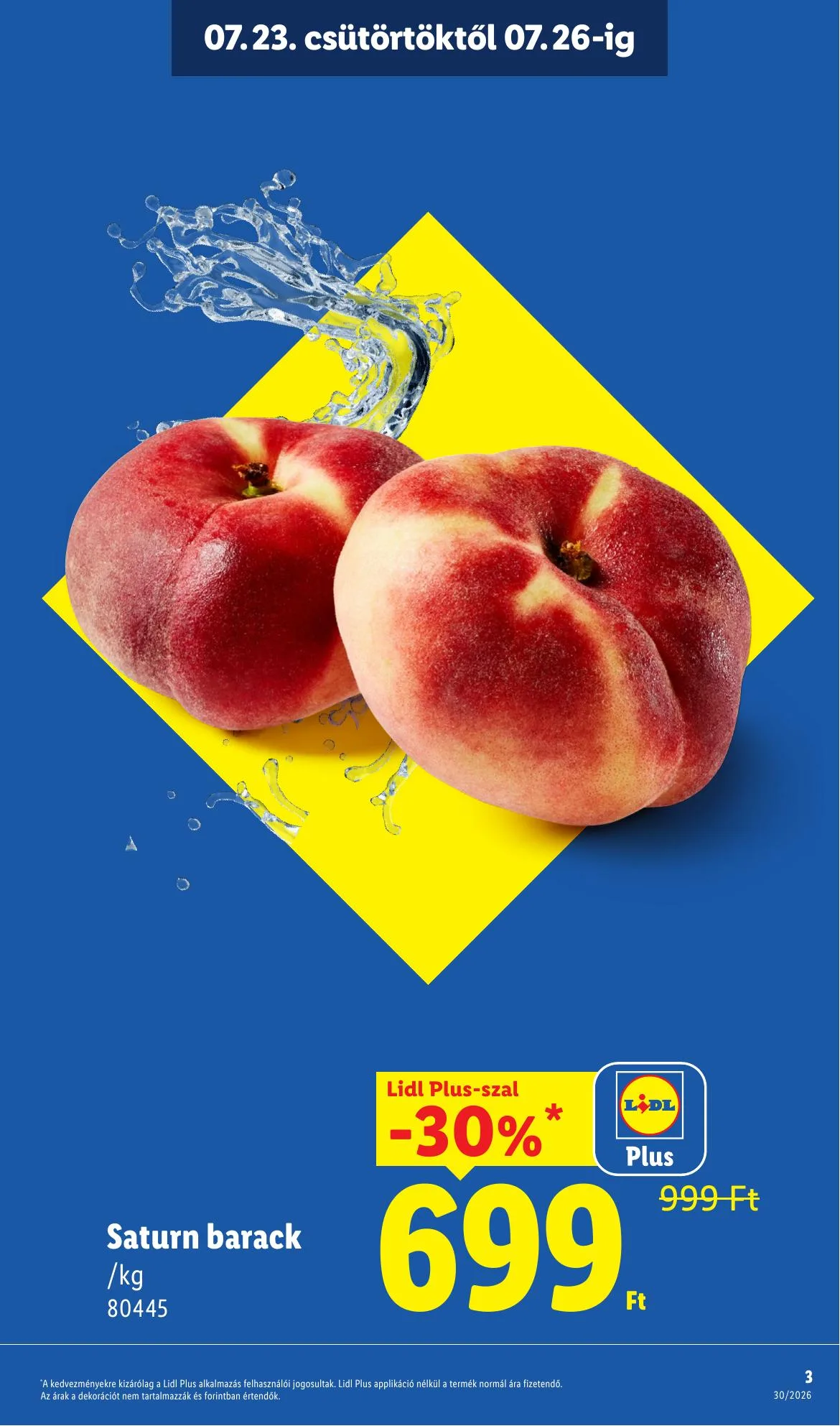 Lidl akciós újság 07.23–07.29 – 3. oldal
