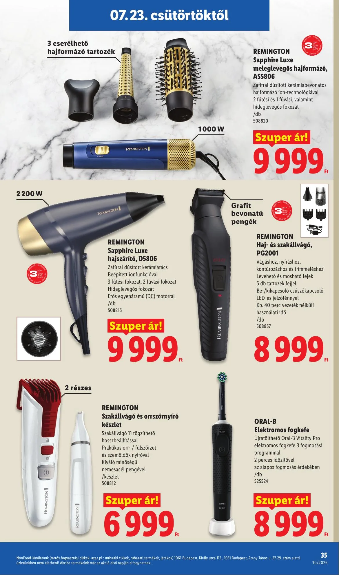 Lidl akciós újság 07.23–07.29 – 35. oldal