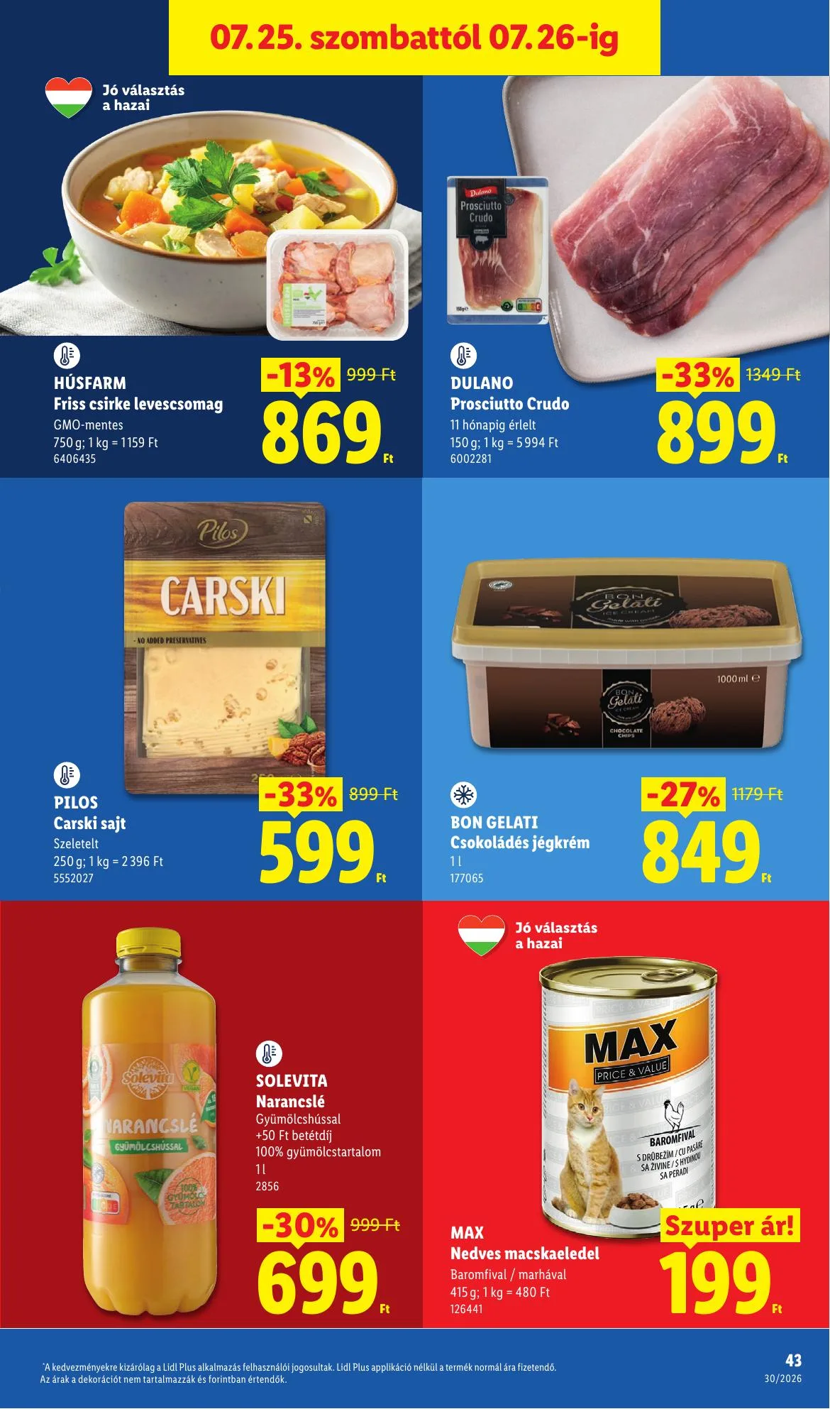 Lidl akciós újság 07.23–07.29 – 43. oldal