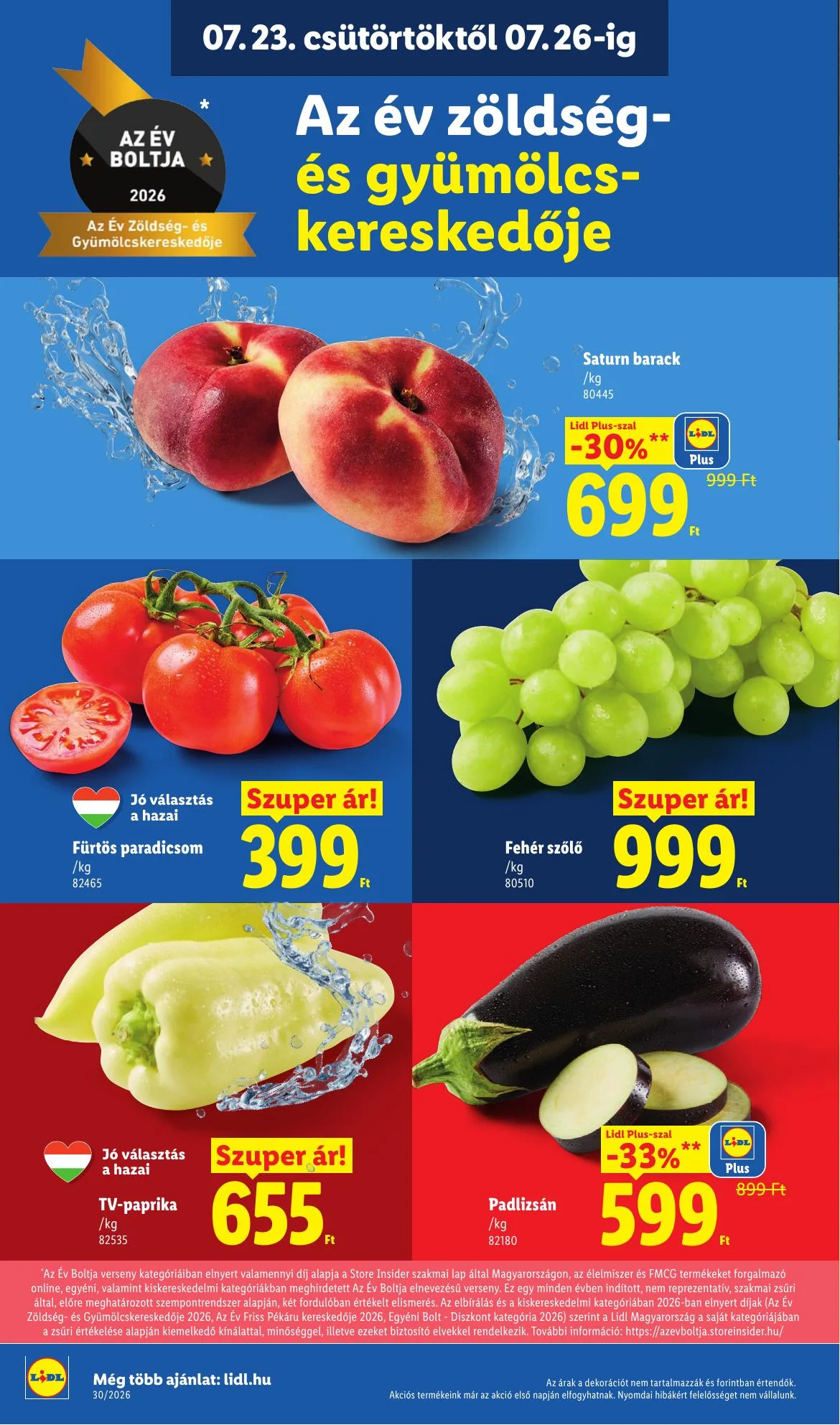 Lidl akciós újság 07.23–07.29 – 6. oldal