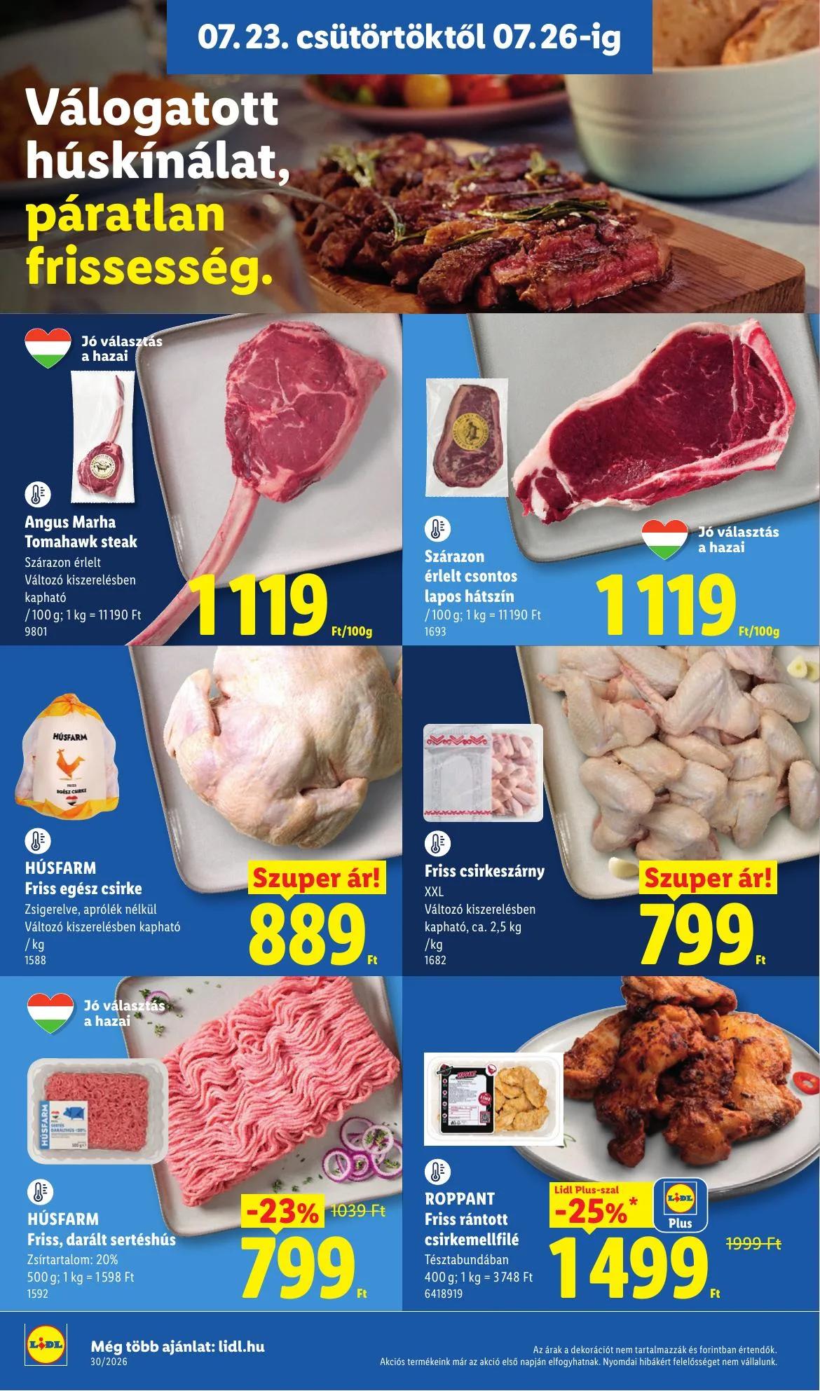 Lidl akciós újság 07.23–07.29 – 8. oldal