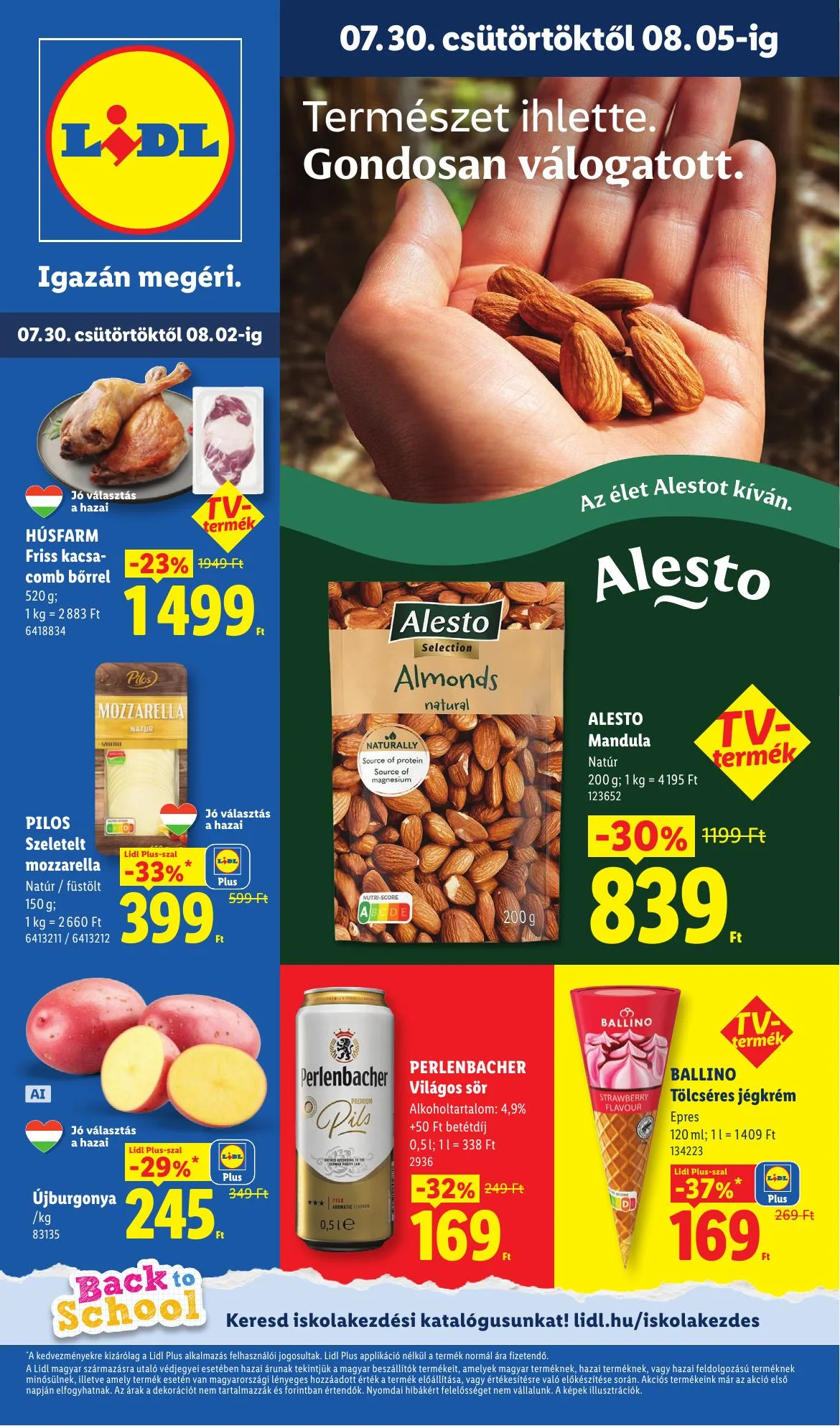 Lidl akciós újság 07.30–08.05