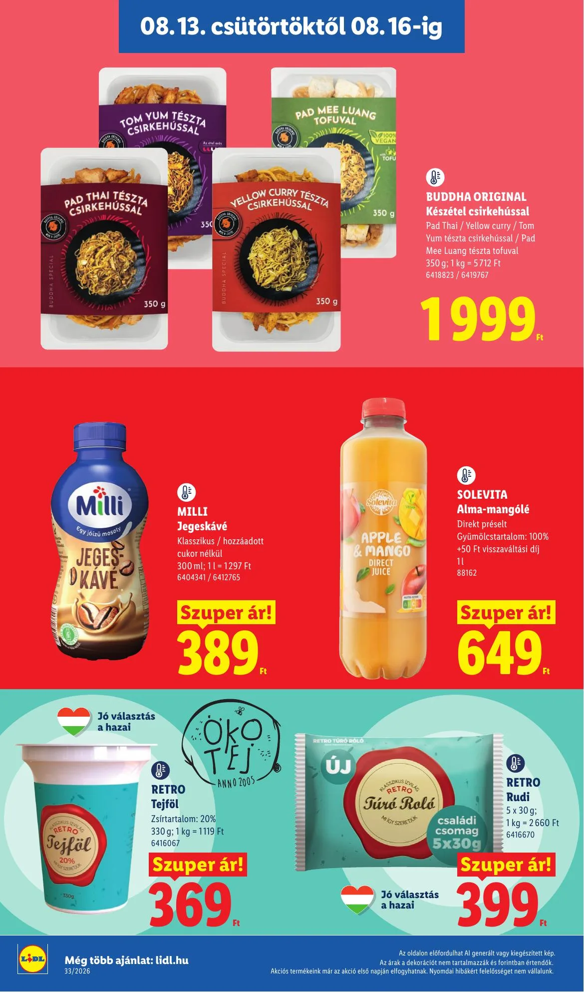 Lidl akciós újság 08.13–08.18 – 10. oldal