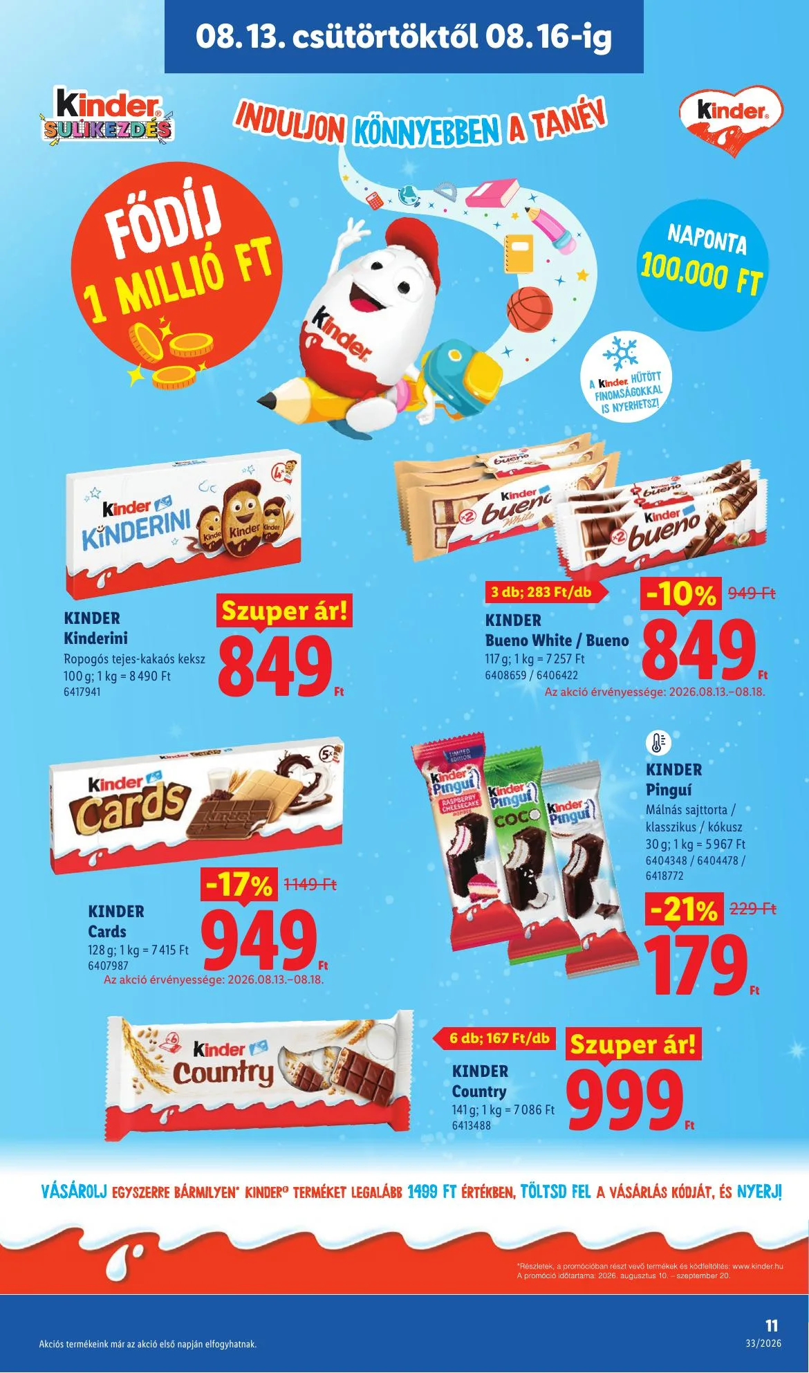 Lidl akciós újság 08.13–08.18 – 11. oldal