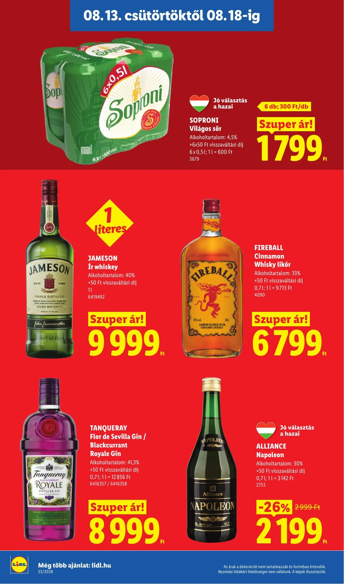 Lidl akciós újság 08.13–08.18 – 16. oldal