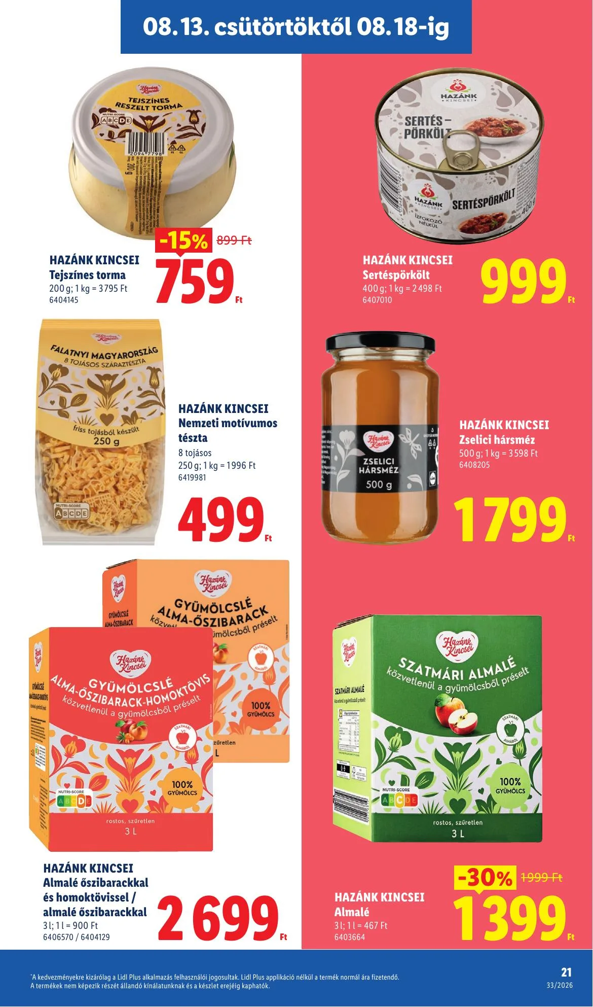 Lidl akciós újság 08.13–08.18 – 21. oldal