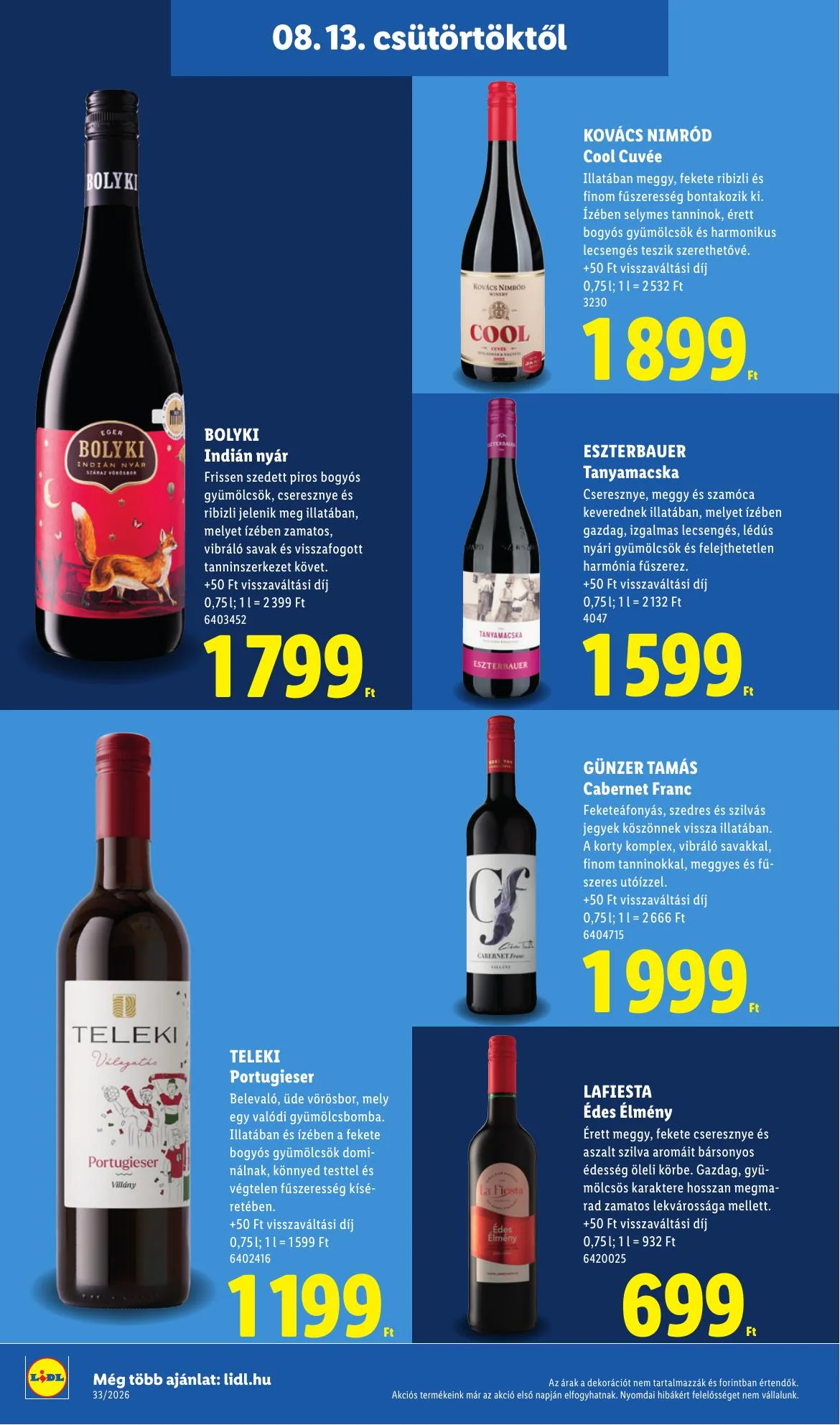 Lidl akciós újság 08.13–08.18 – 26. oldal