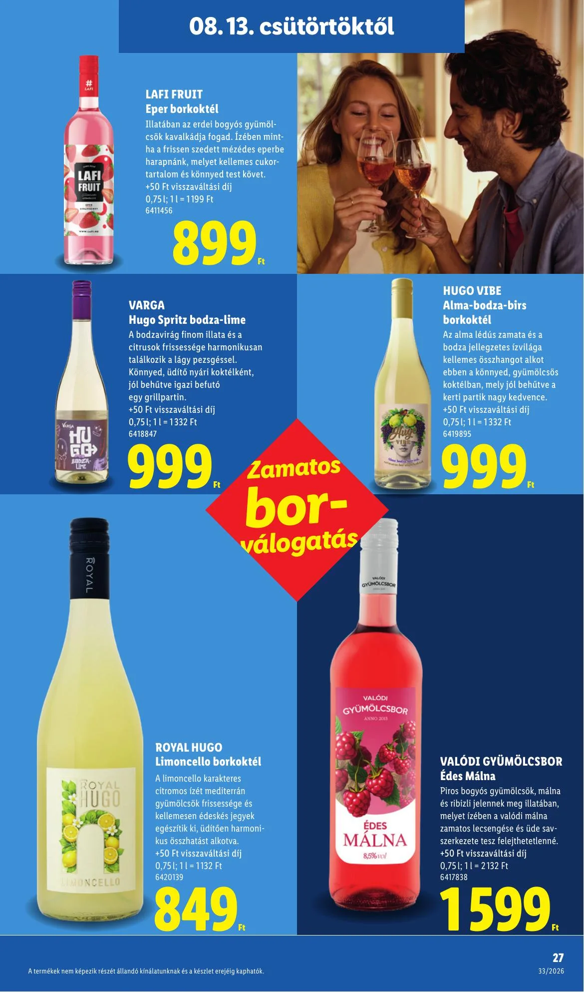 Lidl akciós újság 08.13–08.18 – 27. oldal