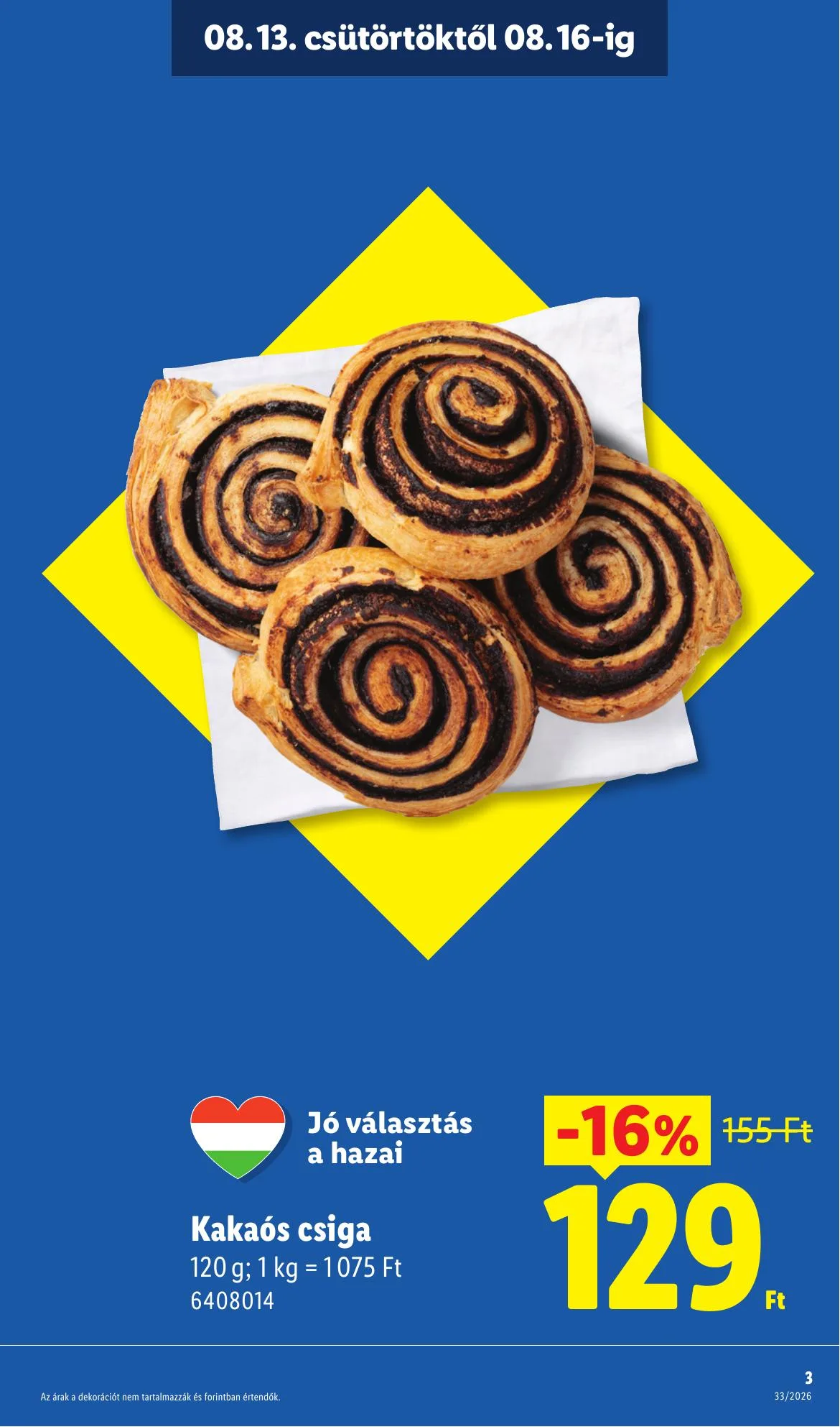 Lidl akciós újság 08.13–08.18 – 3. oldal