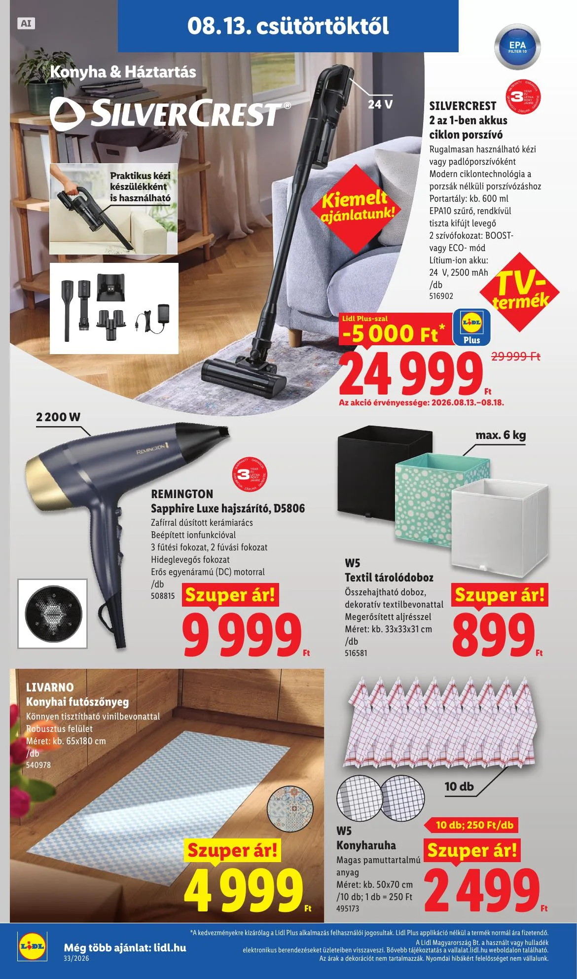 Lidl akciós újság 08.13–08.18 – 30. oldal