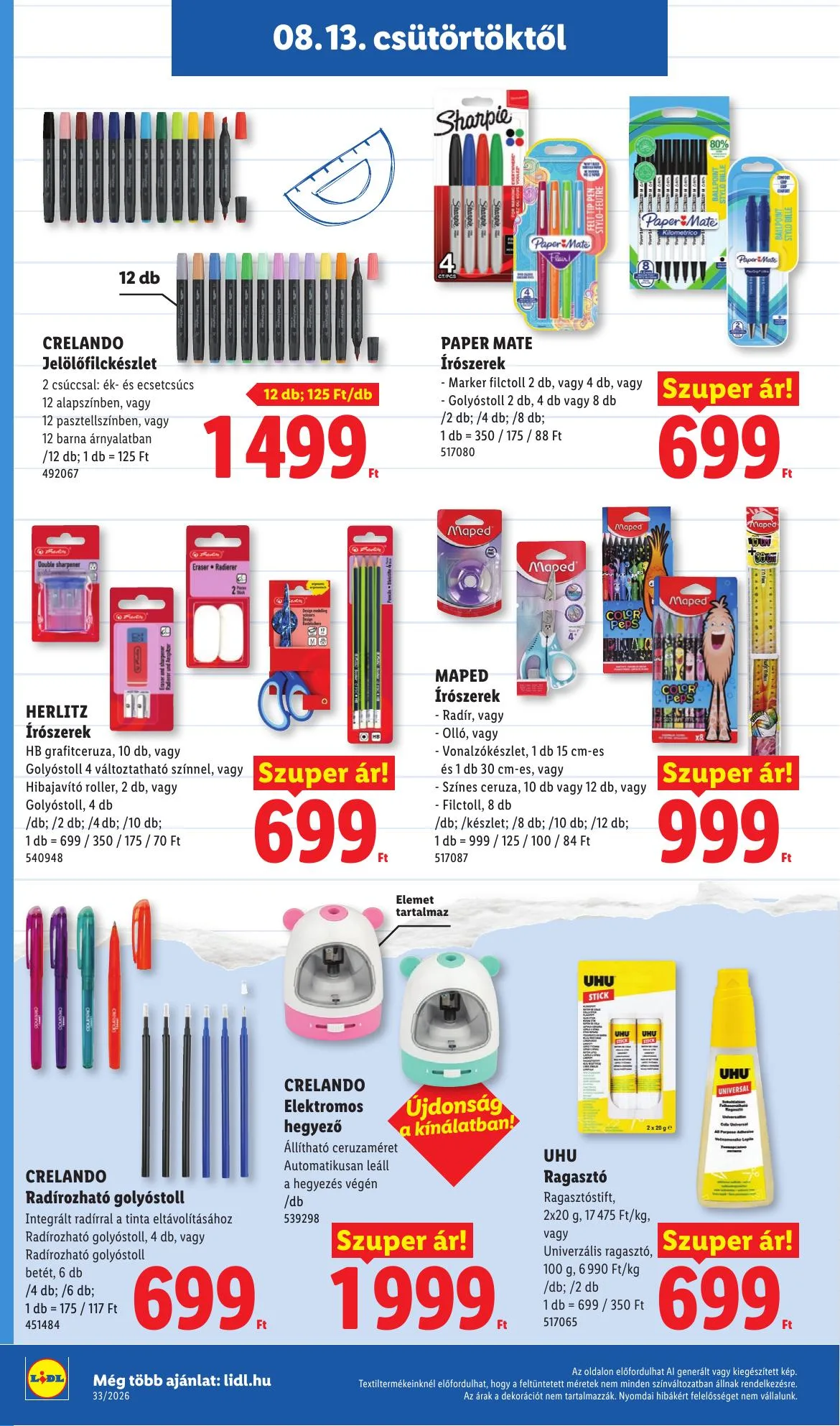 Lidl akciós újság 08.13–08.18 – 36. oldal
