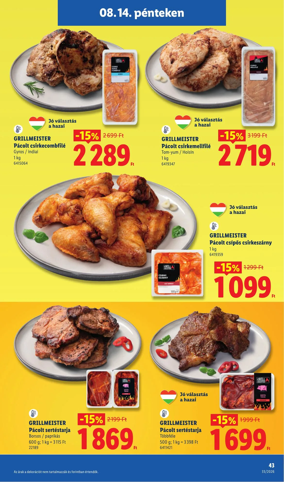 Lidl akciós újság 08.13–08.18 – 43. oldal