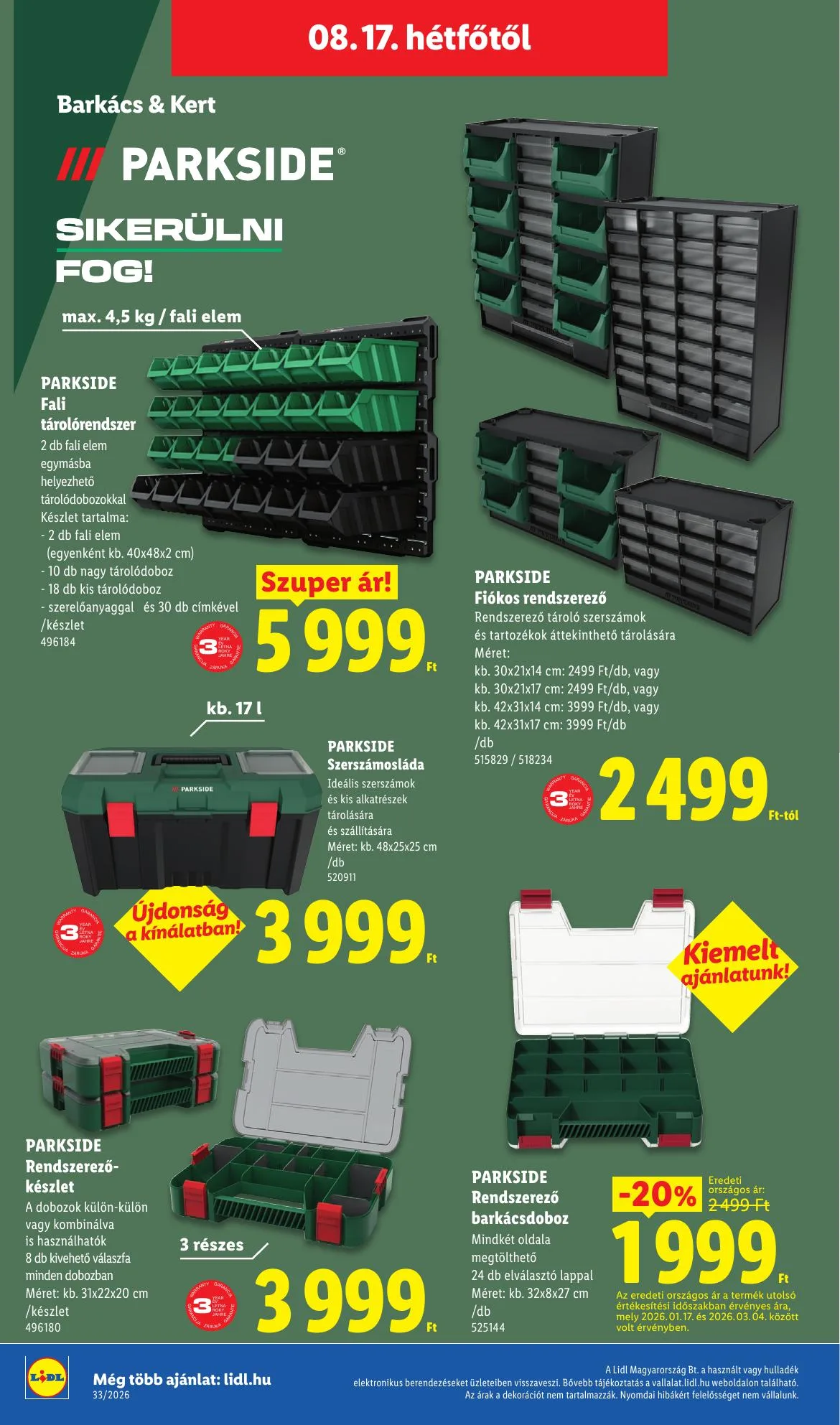 Lidl akciós újság 08.13–08.18 – 54. oldal
