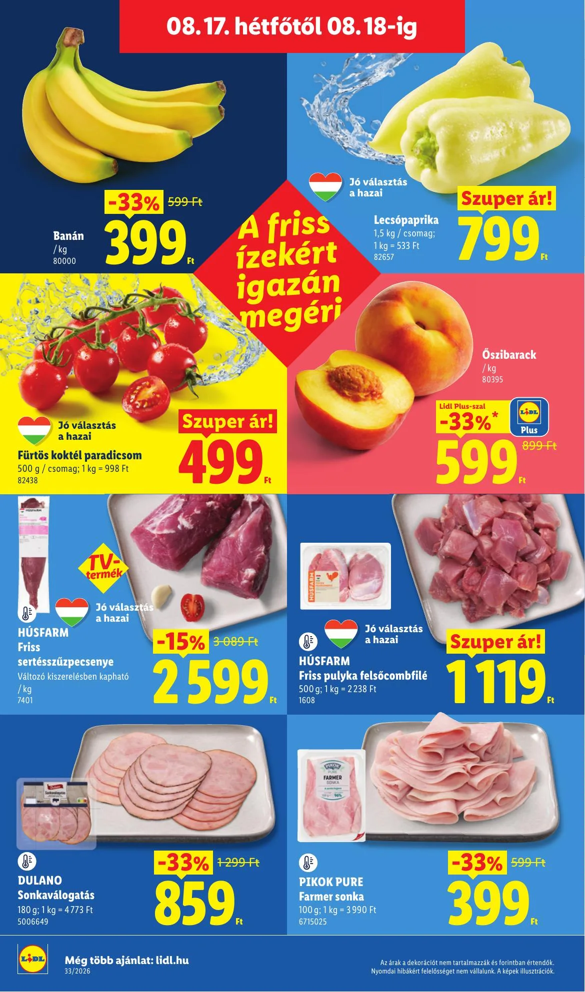 Lidl akciós újság 08.13–08.18 – 58. oldal