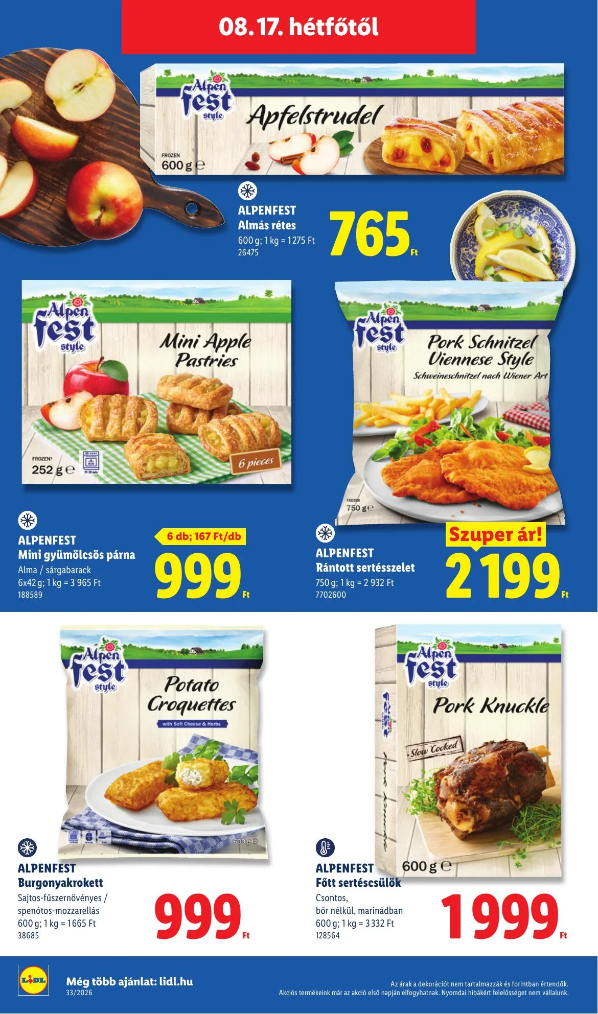 Lidl akciós újság 08.13–08.18 – 64. oldal