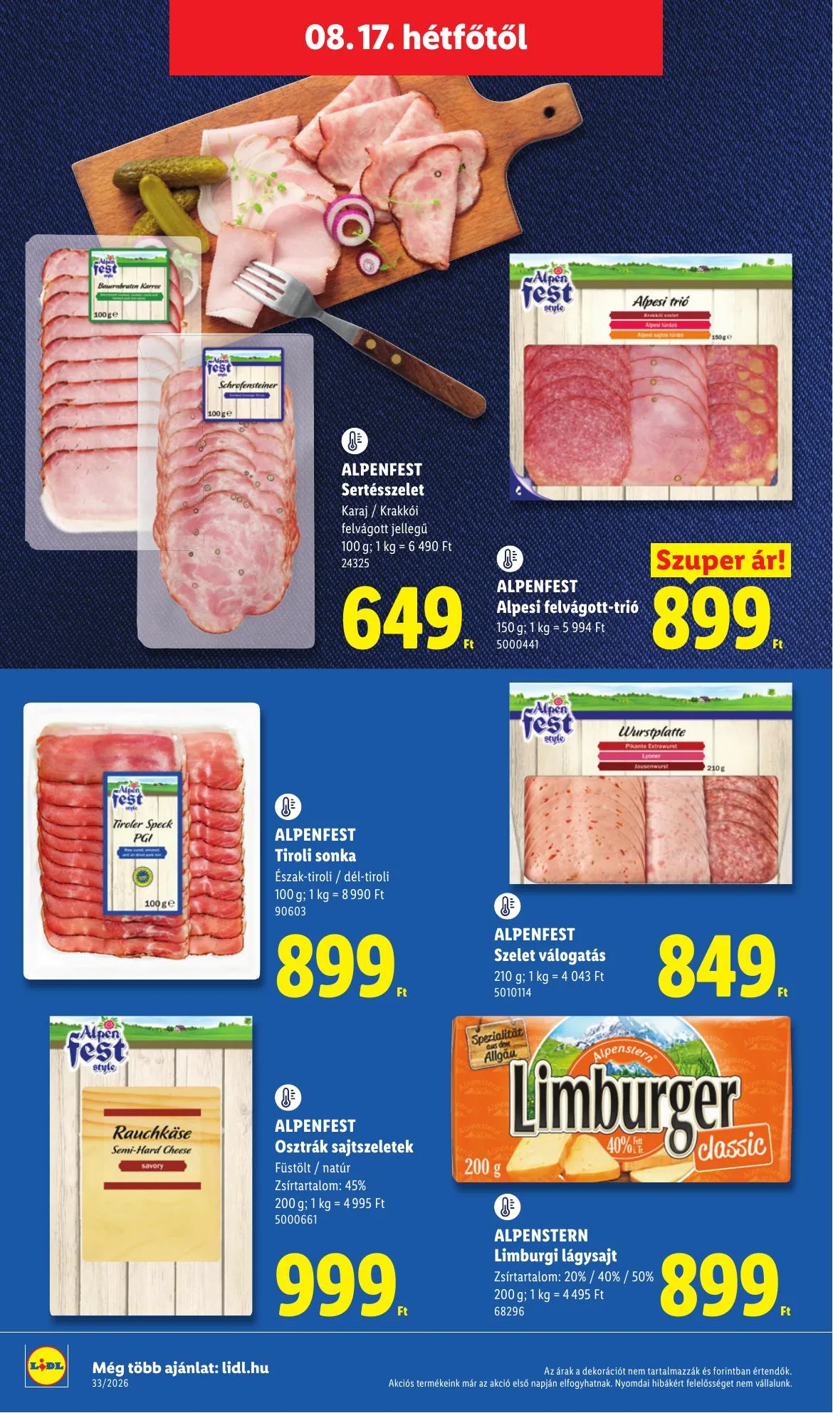 Lidl akciós újság 08.13–08.18 – 66. oldal