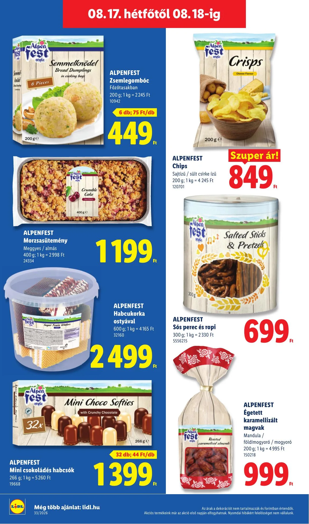 Lidl akciós újság 08.13–08.18 – 68. oldal