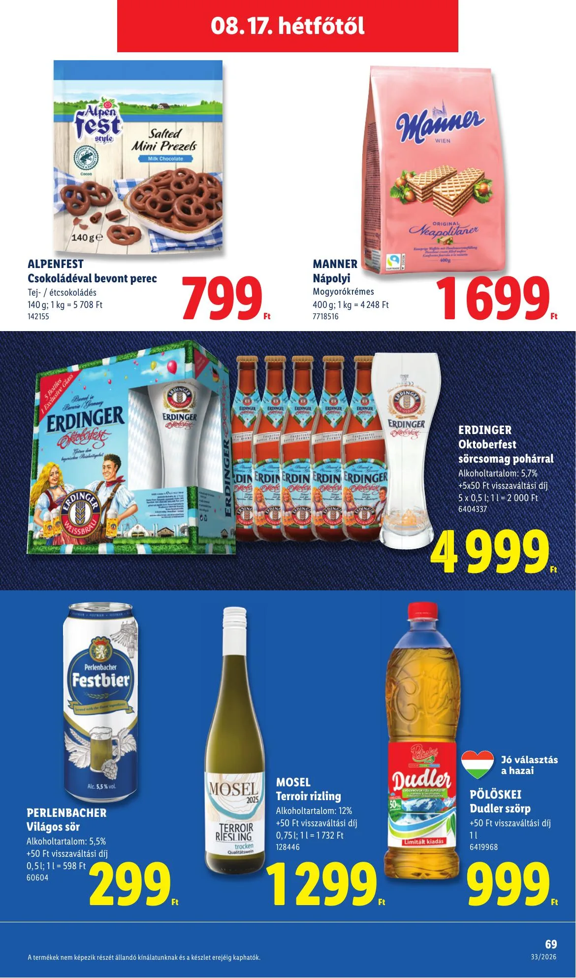 Lidl akciós újság 08.13–08.18 – 69. oldal