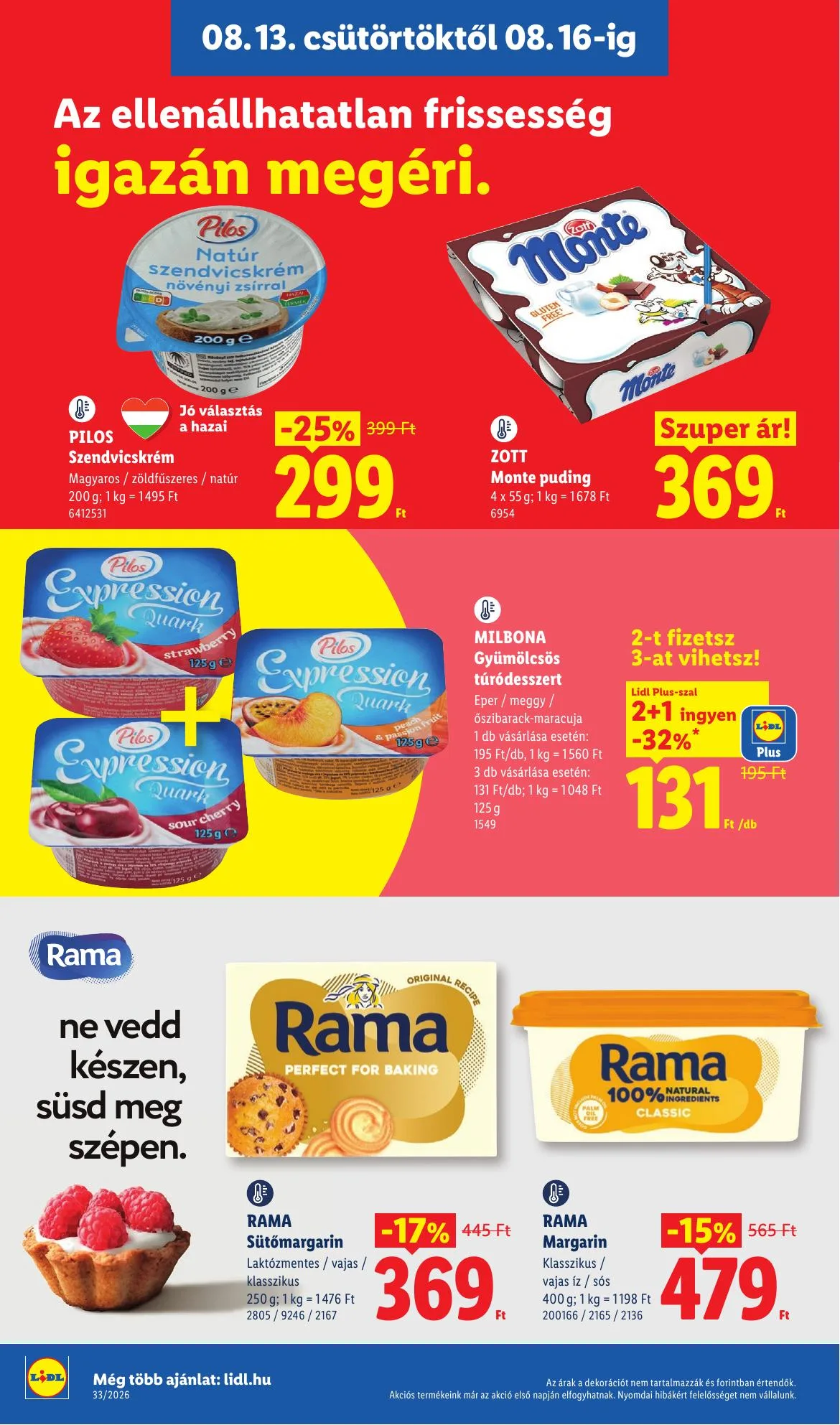 Lidl akciós újság 08.13–08.18 – 8. oldal