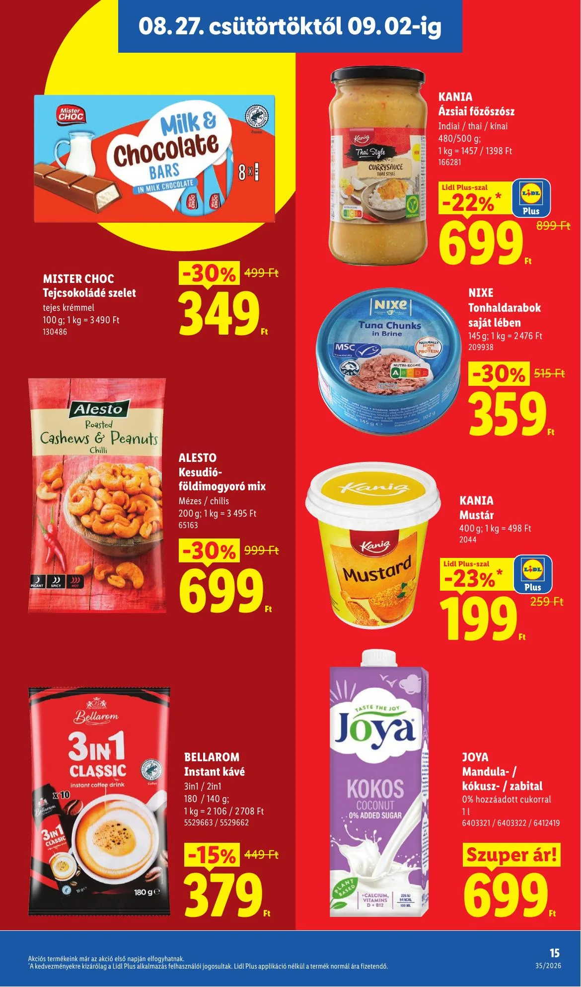 Lidl akciós újság 08.27–09.02 – 15. oldal
