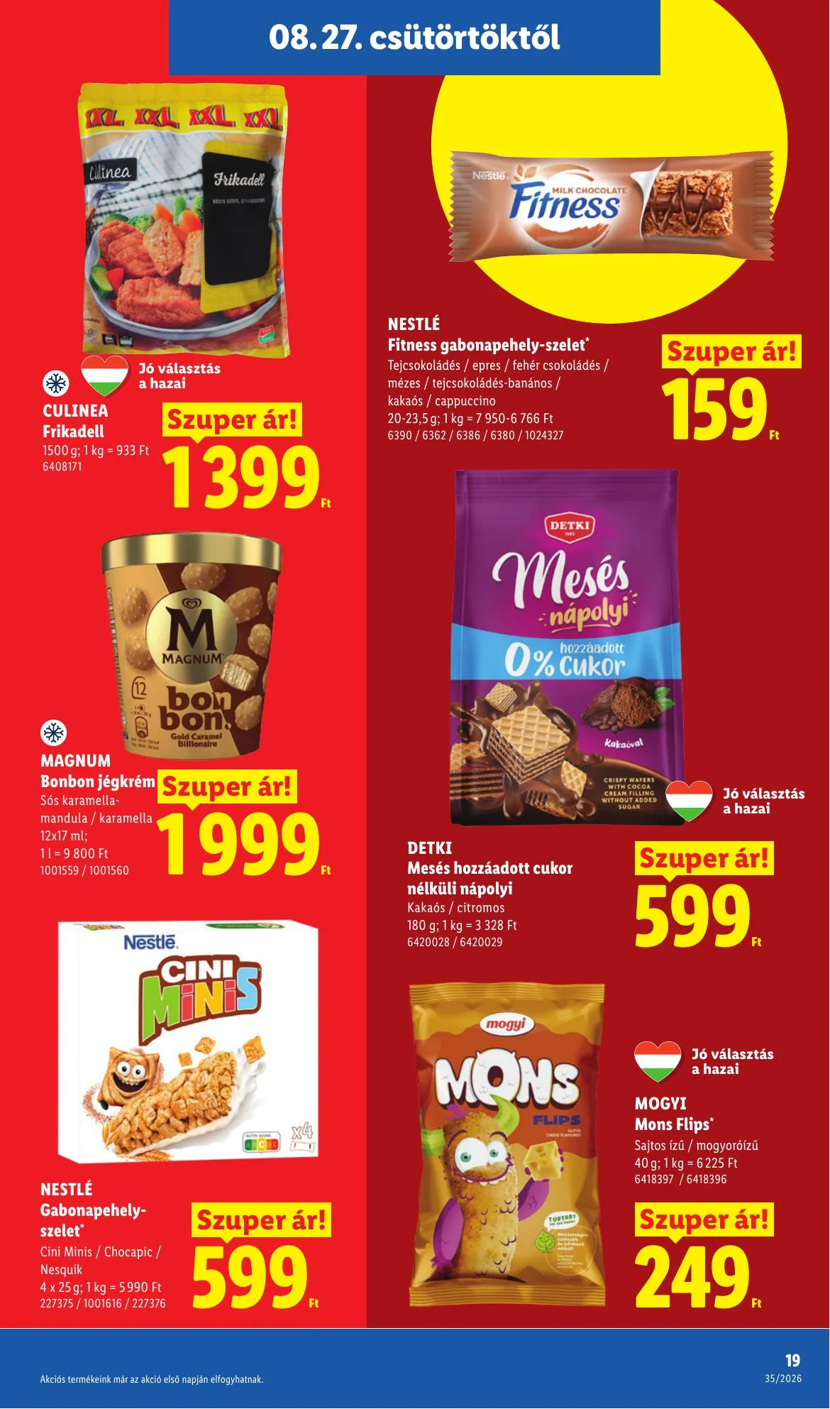 Lidl akciós újság 08.27–09.02 – 19. oldal